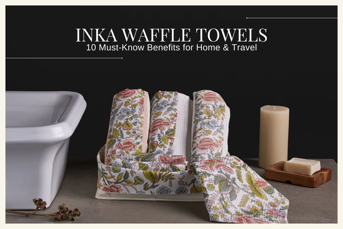 Waffle towels