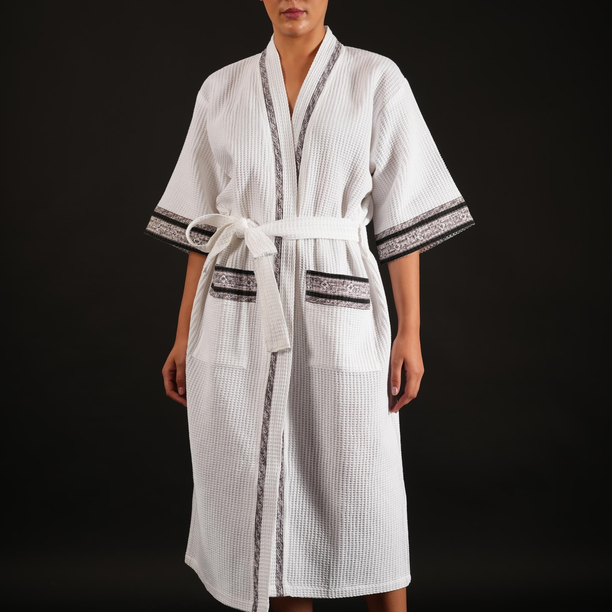Tula Charcoal Bathrobe