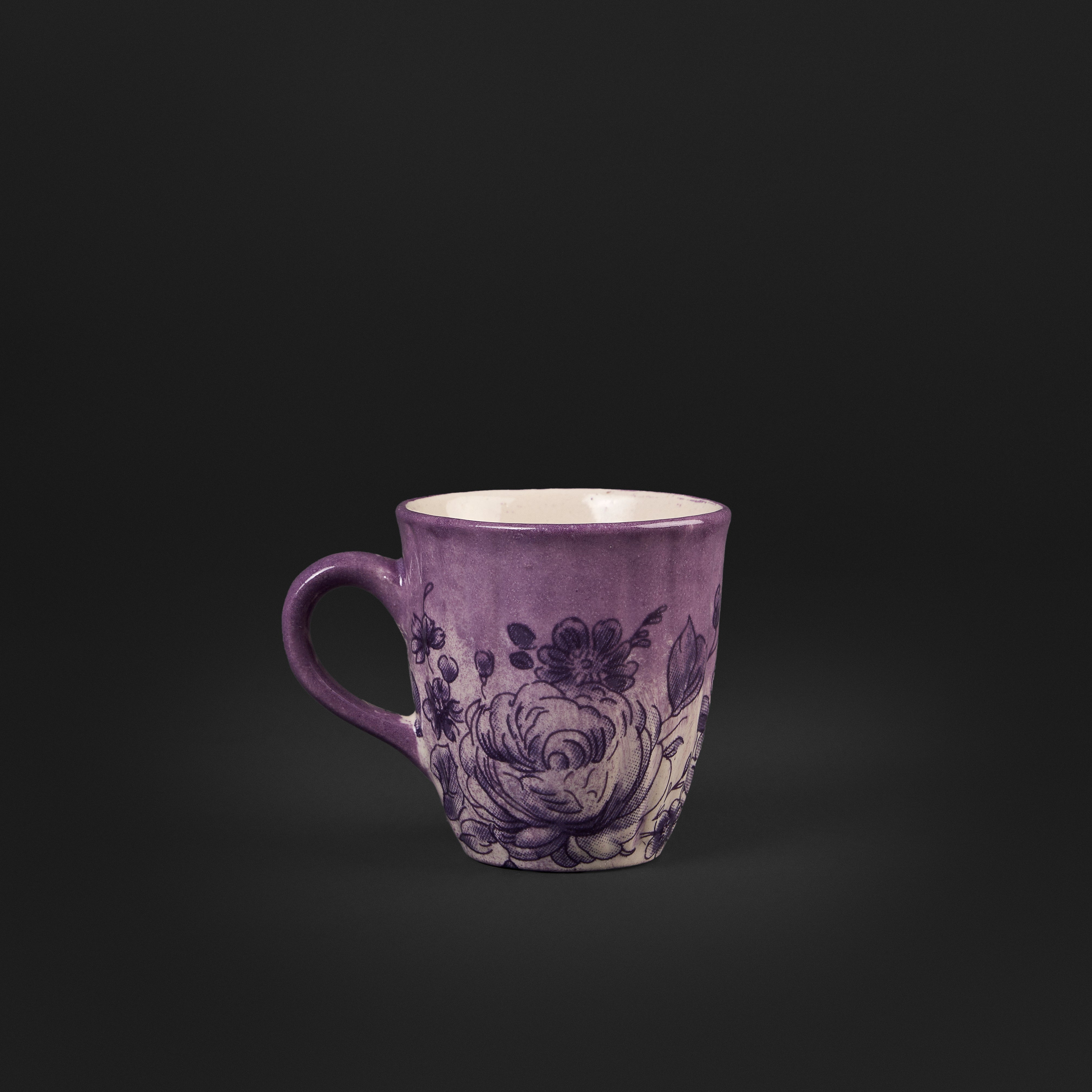 Wild Rose Amethyst Espresso Mug Set