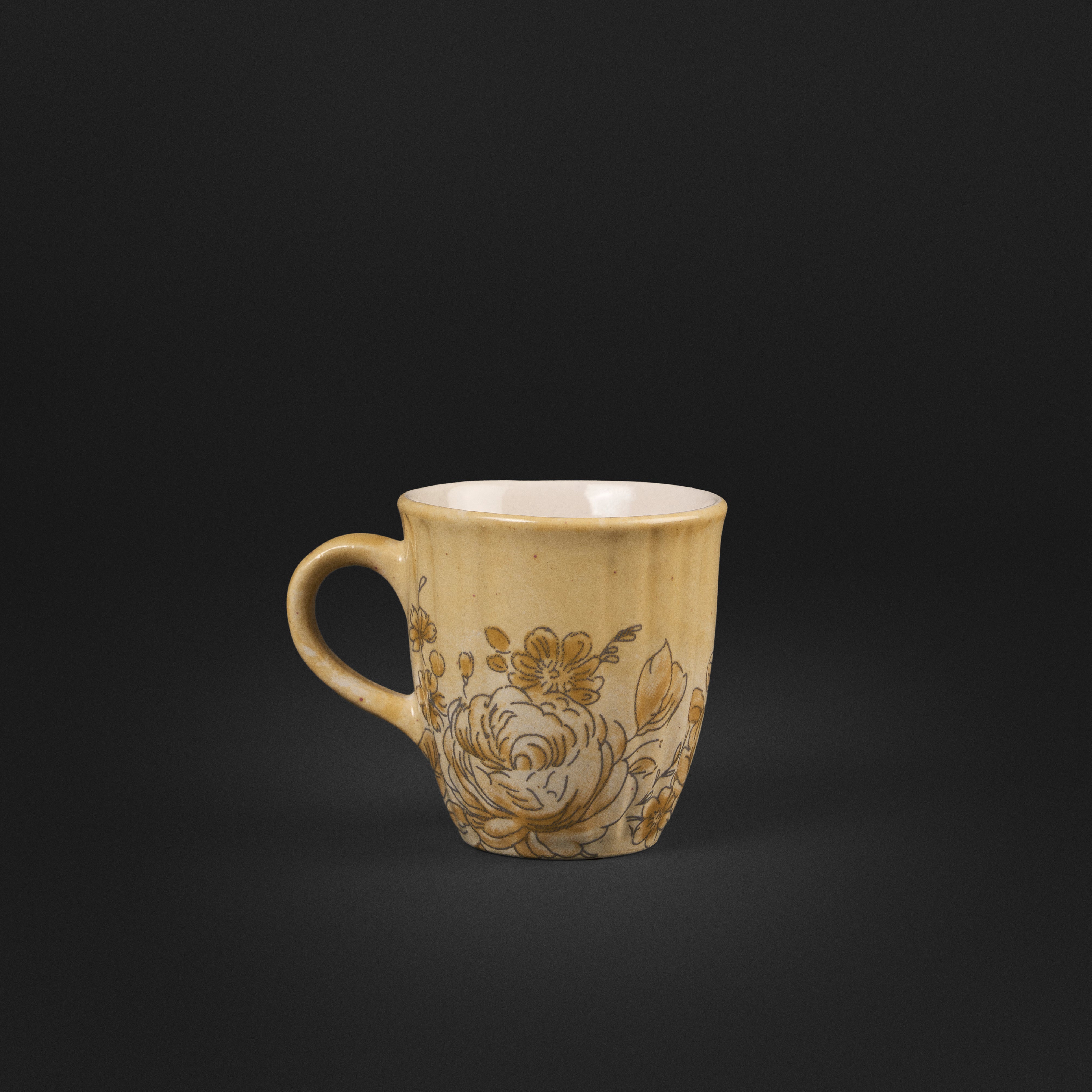 Wild Rose Topaz Espresso Mug Set