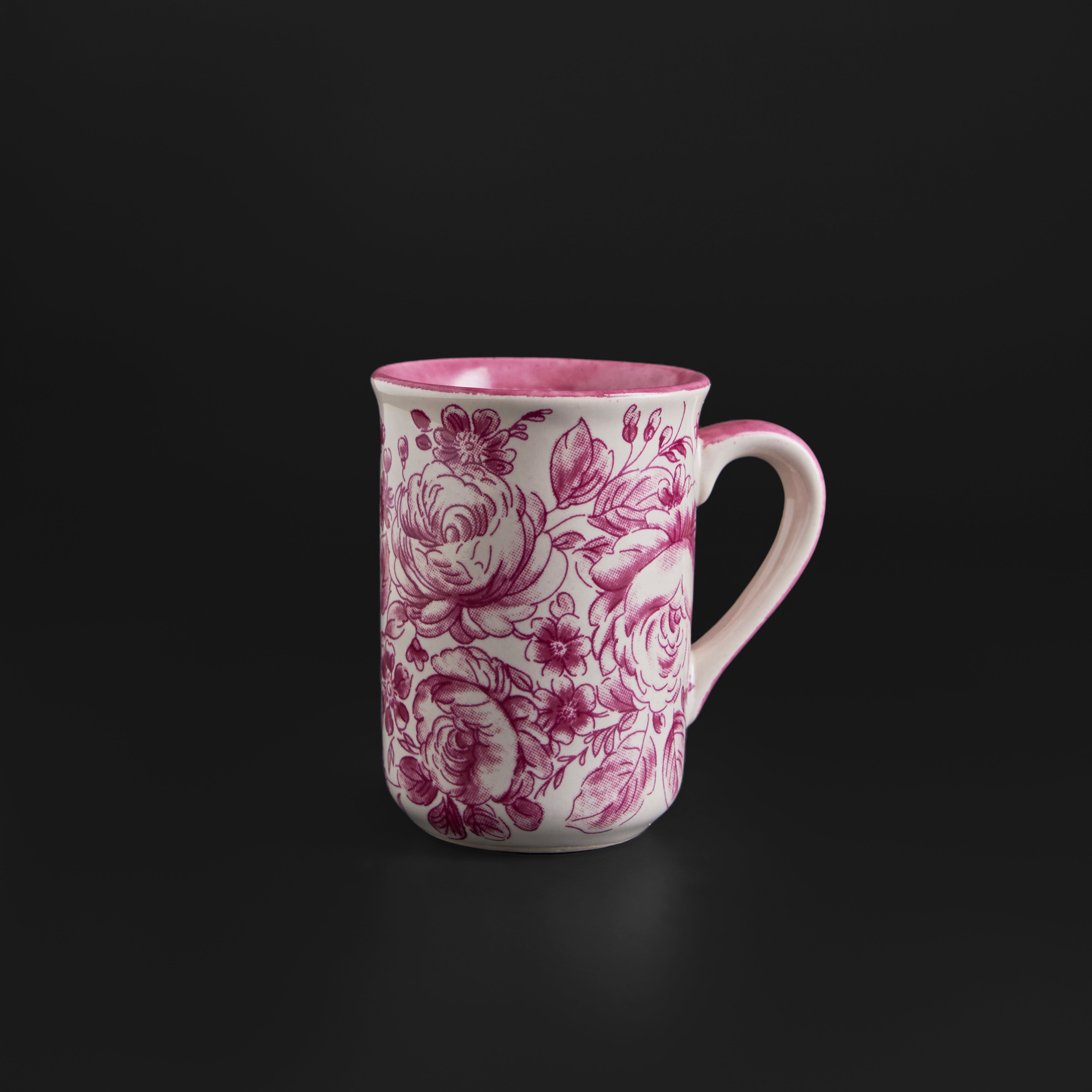 Wild Rose Rose Quartz Mug & Cookie Plate Set