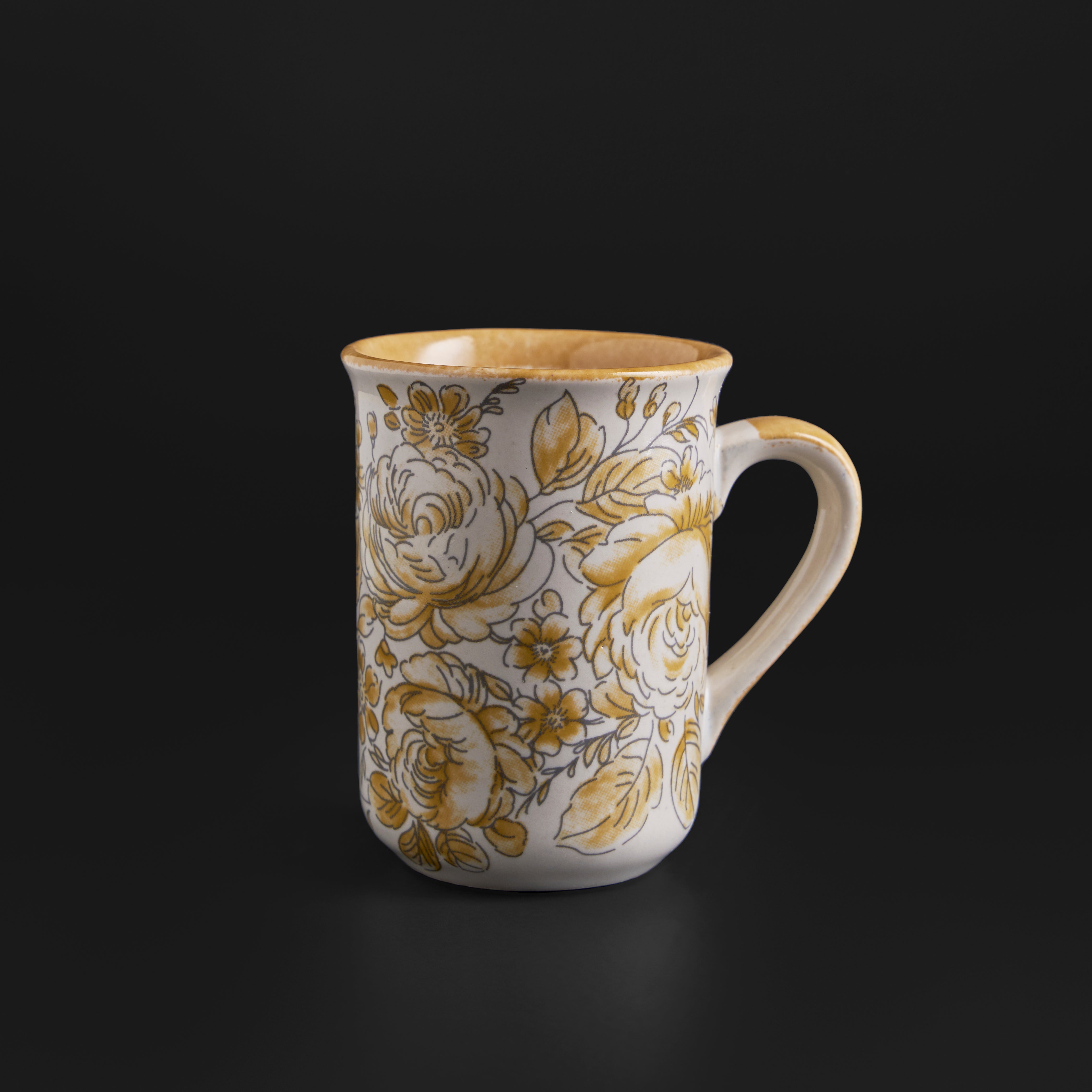 Wild Rose Topaz Mug & Cookie Plate Set