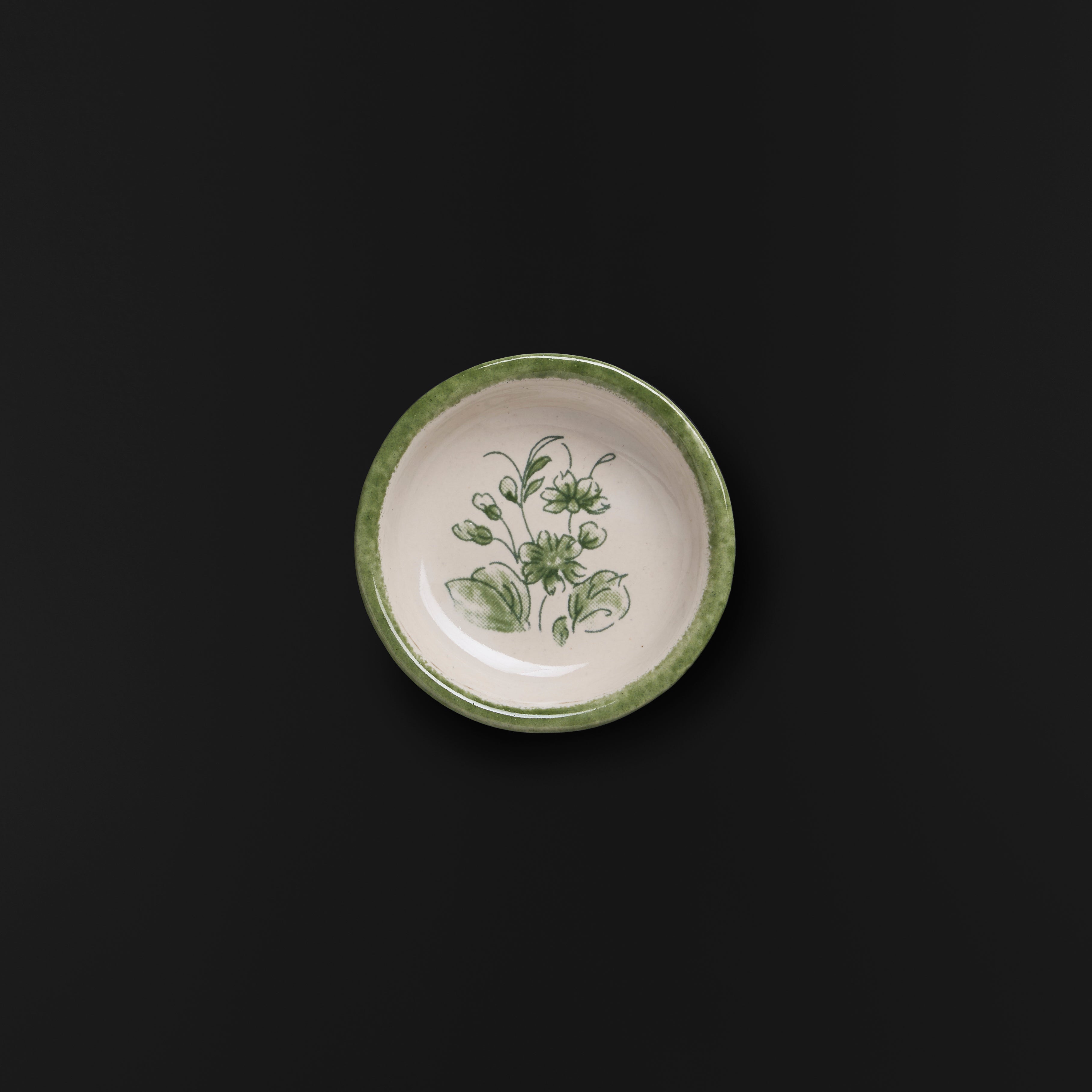 Wild Rose Peridot Mug & Small Dish Set