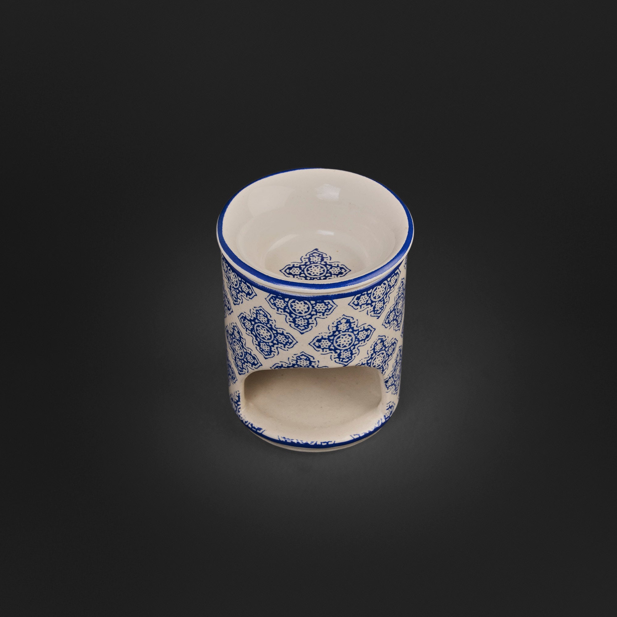 Jali Indigo Ceramic Diffuser
