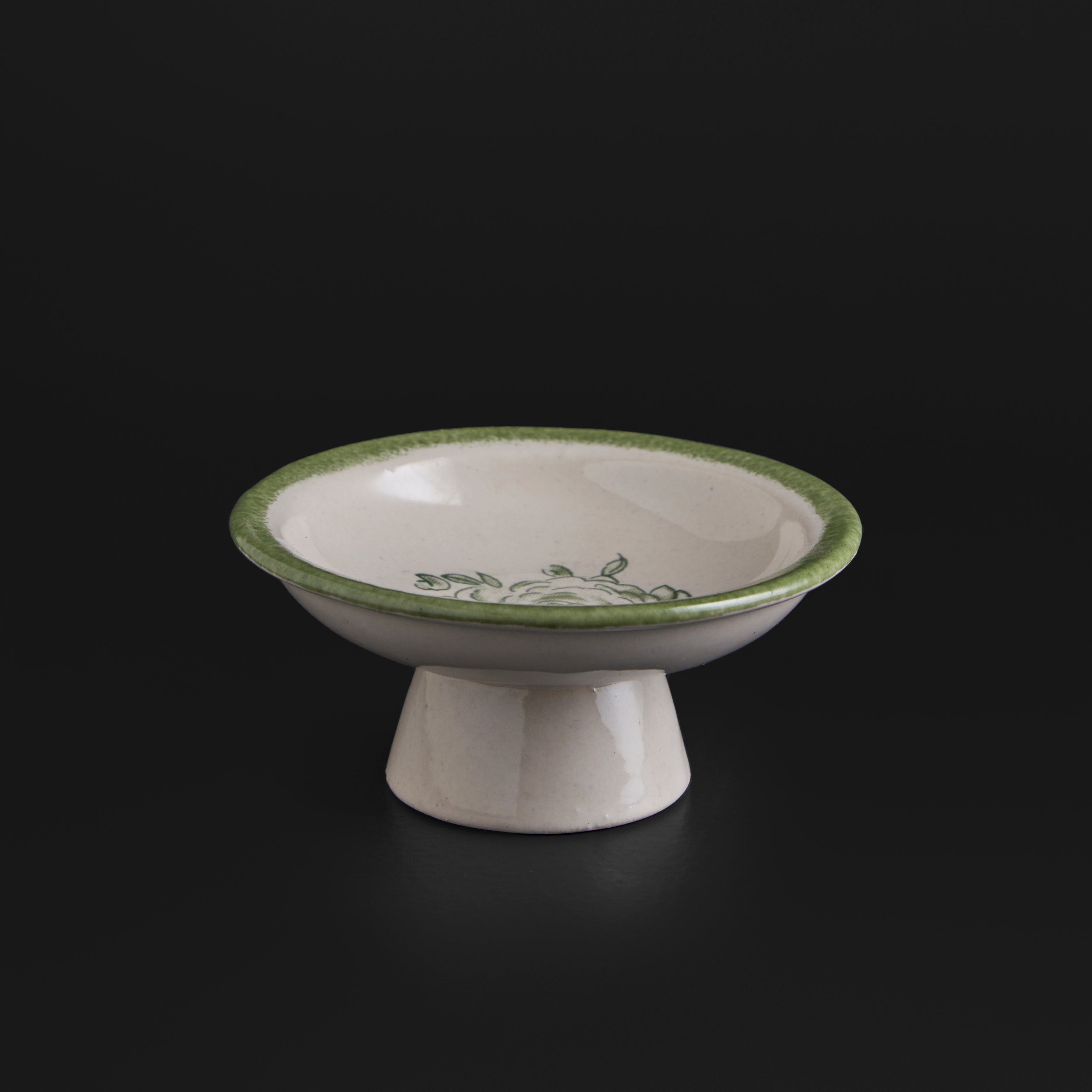 Wild Rose Peridot Mug & Cookie Plate Set