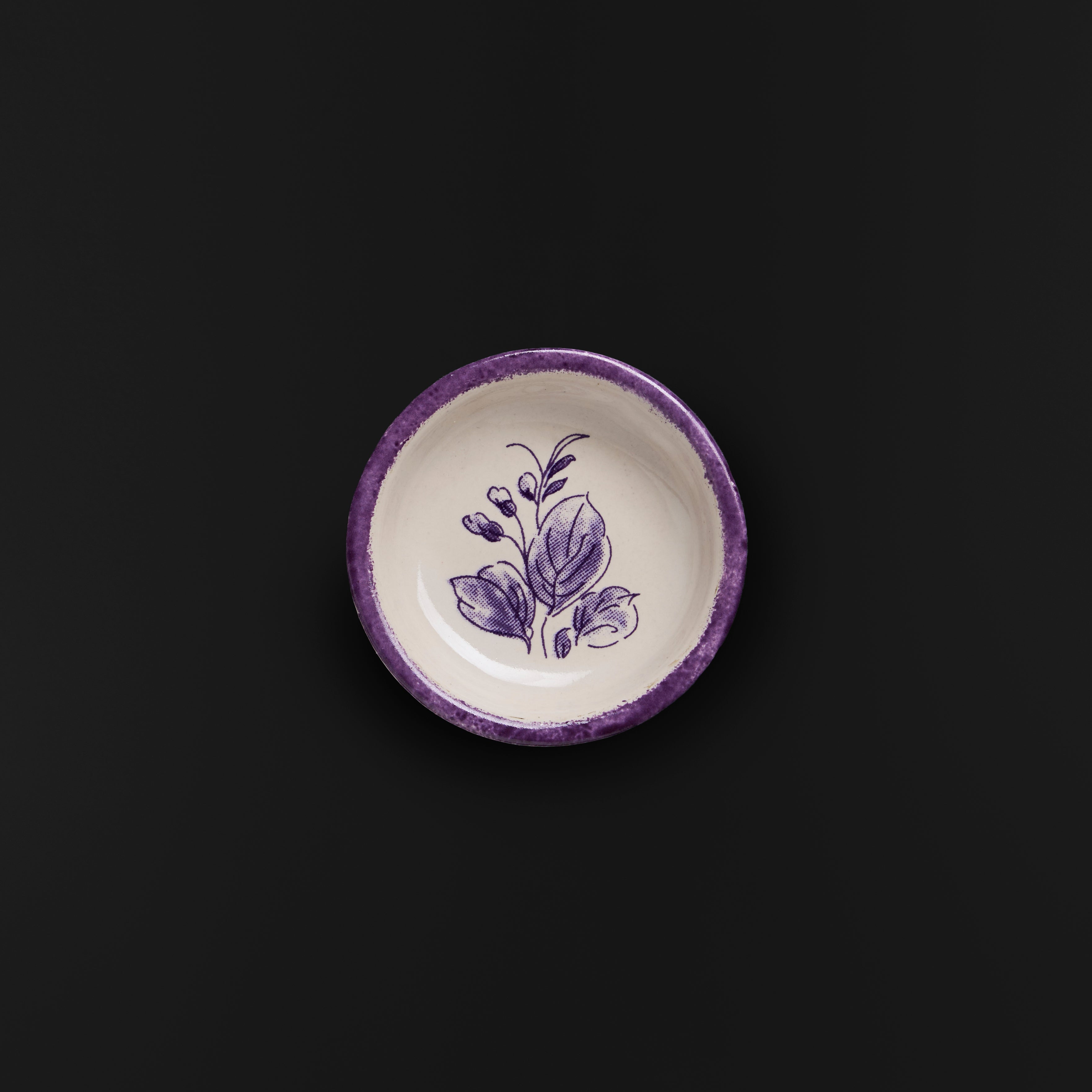 Wild Rose Amethyst Mug & Small Dish Set