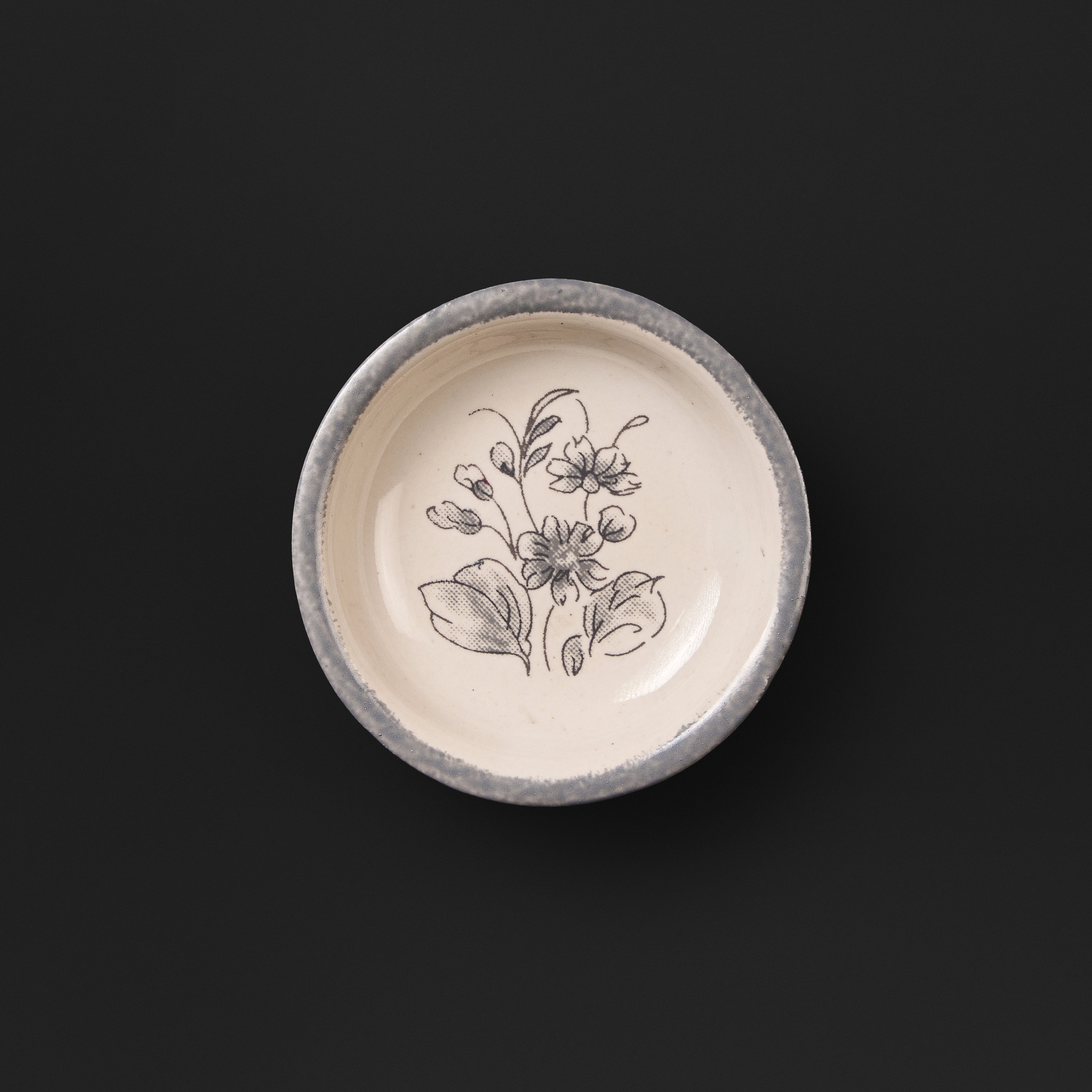 Wild Rose Onyx Mug & Small Dish Set