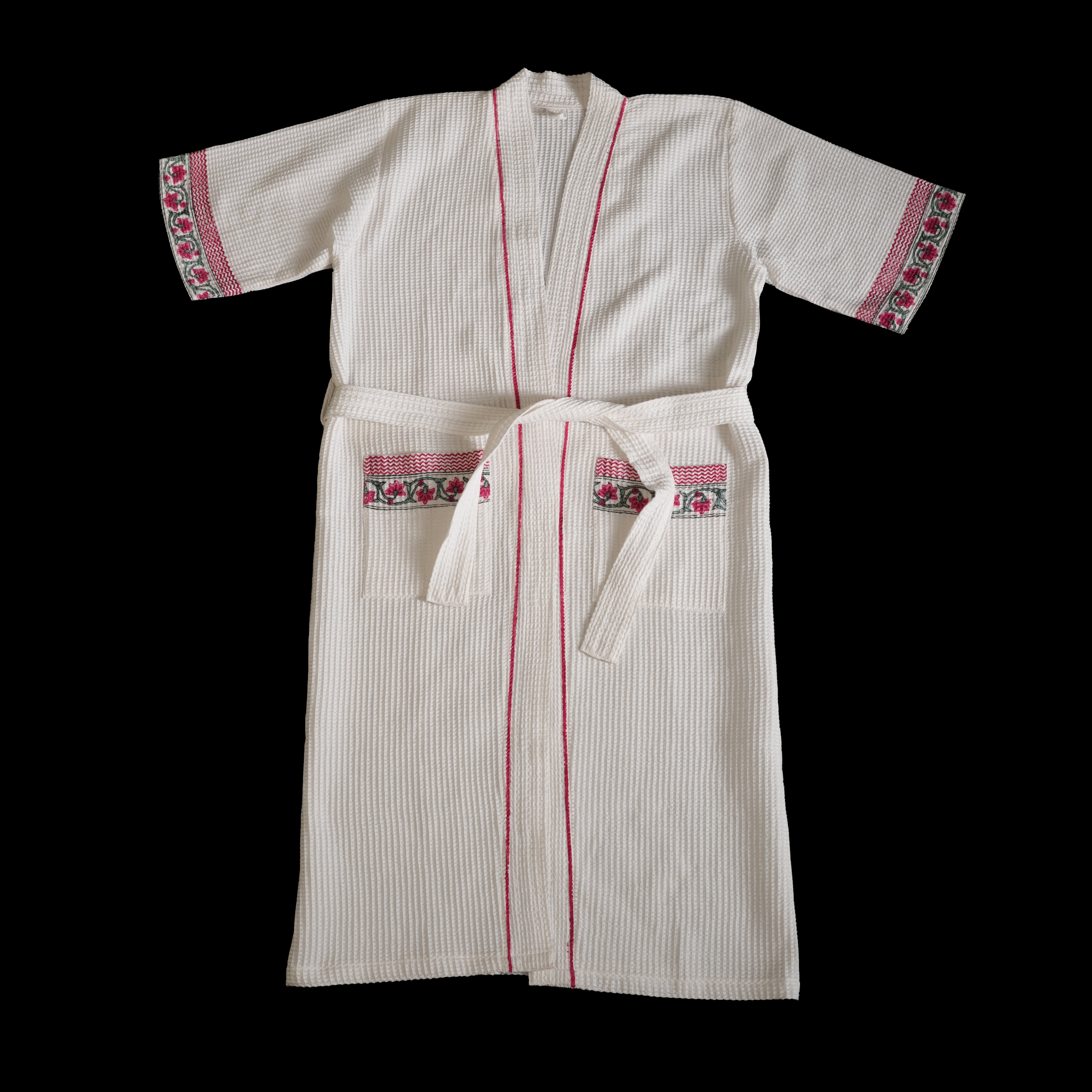 Ruhi Raspberry Bathrobe