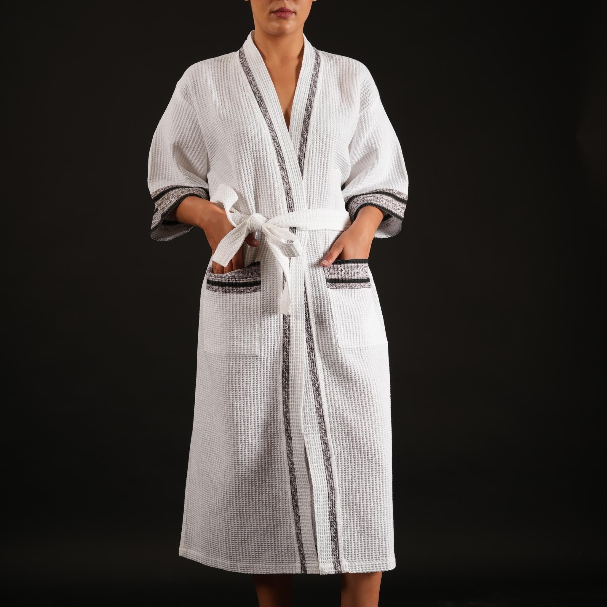Tula Charcoal Bathrobe