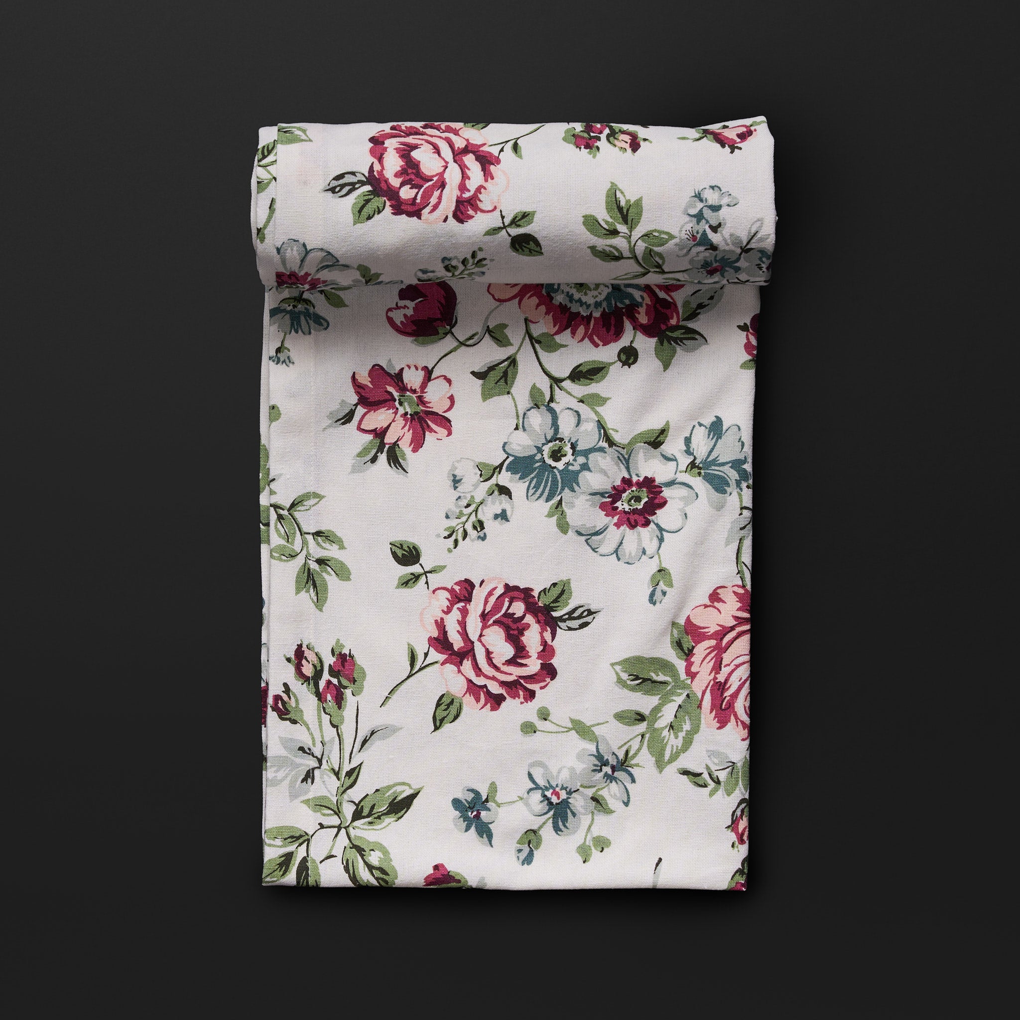 Saba Plum Reversible Table Runner