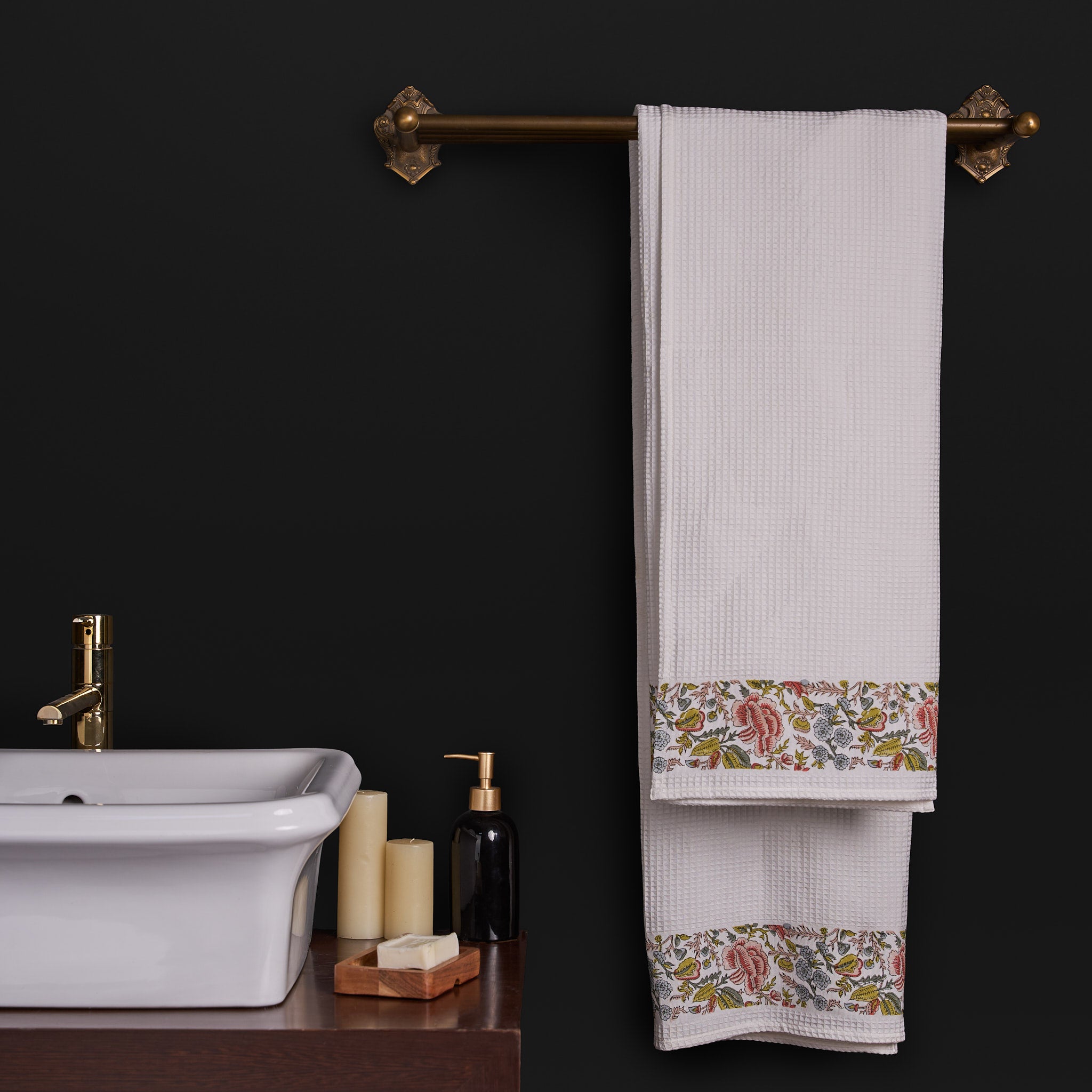 Jamila Rose Bath Towel