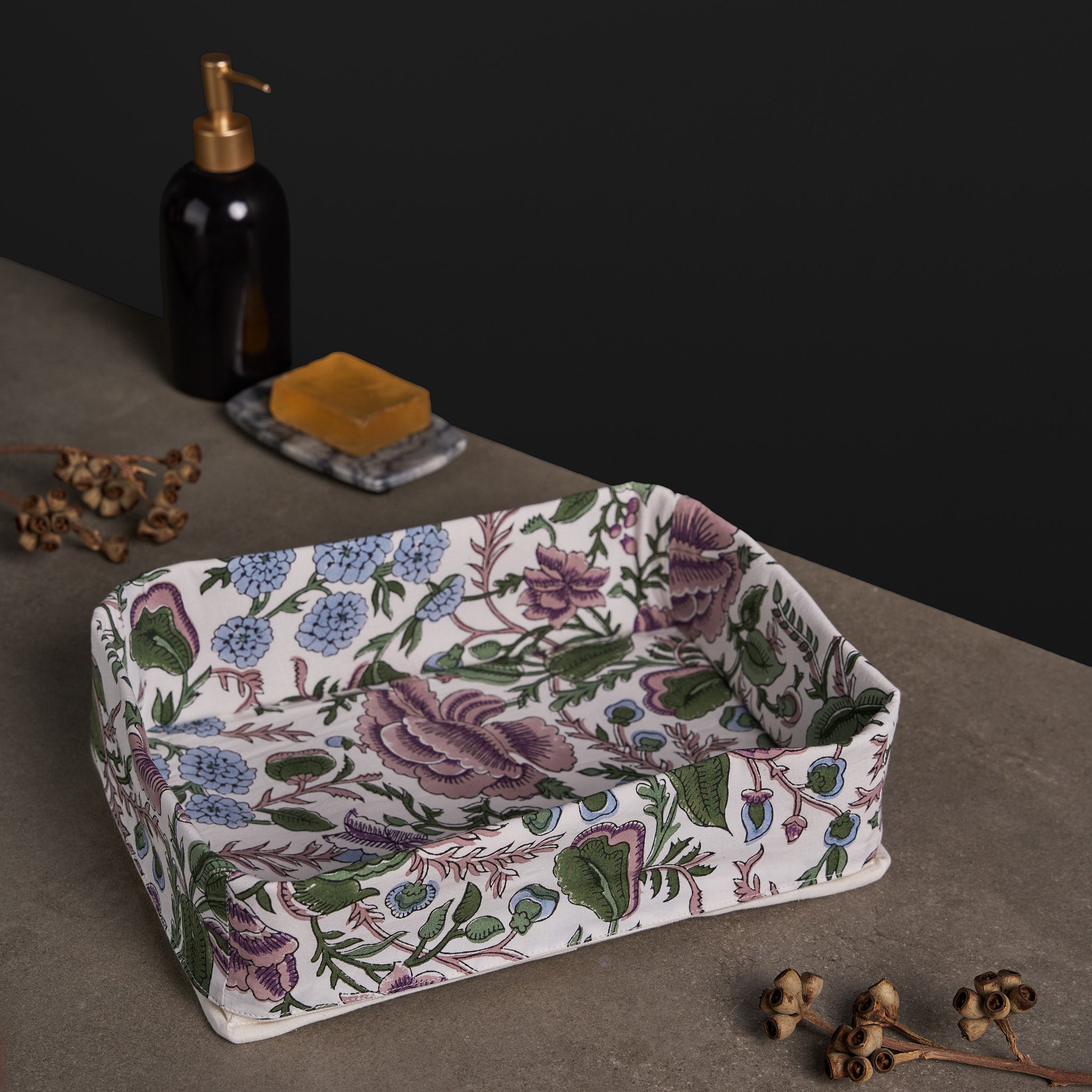 Jamila Blue Vanity Tray