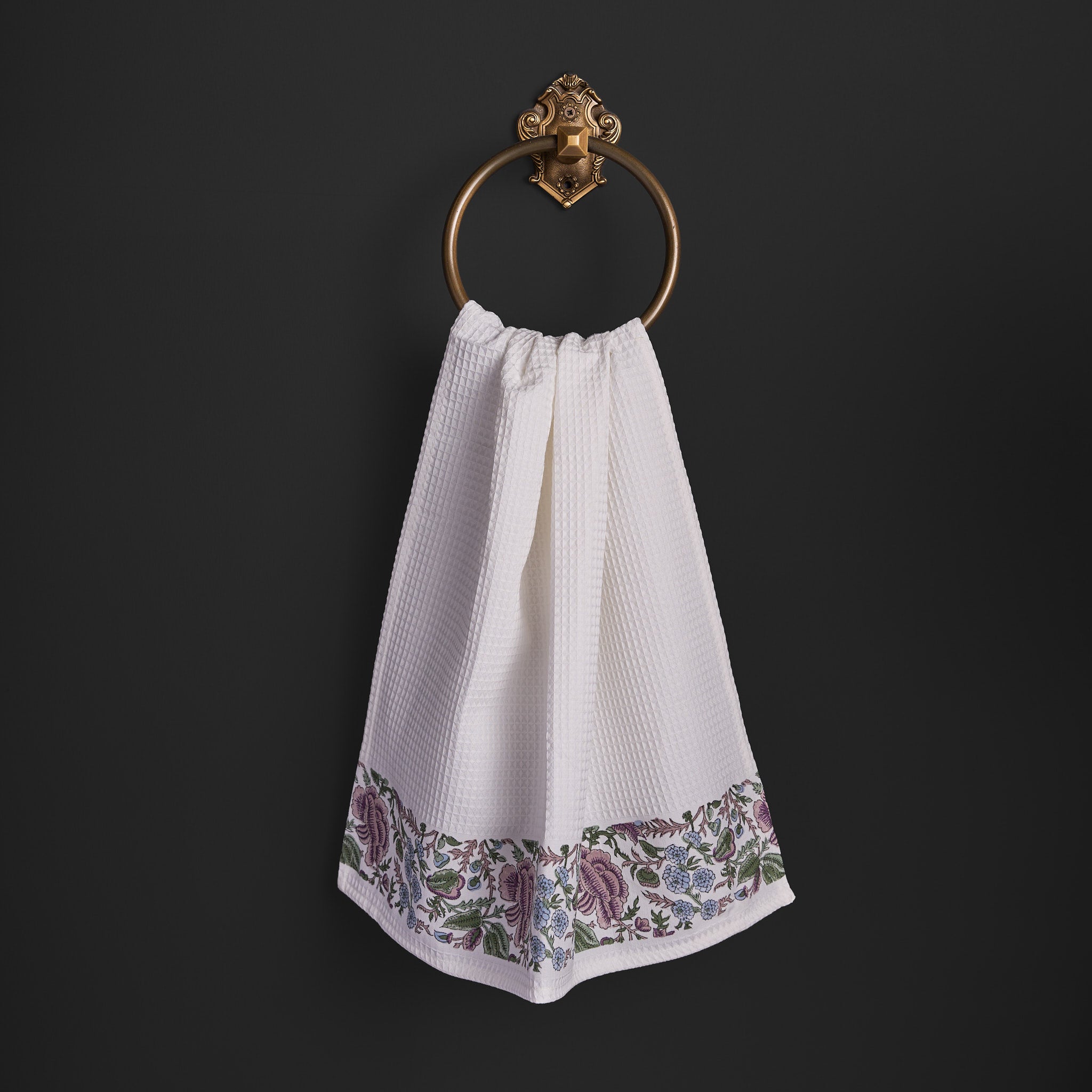 Jamila Blue Hand Towels