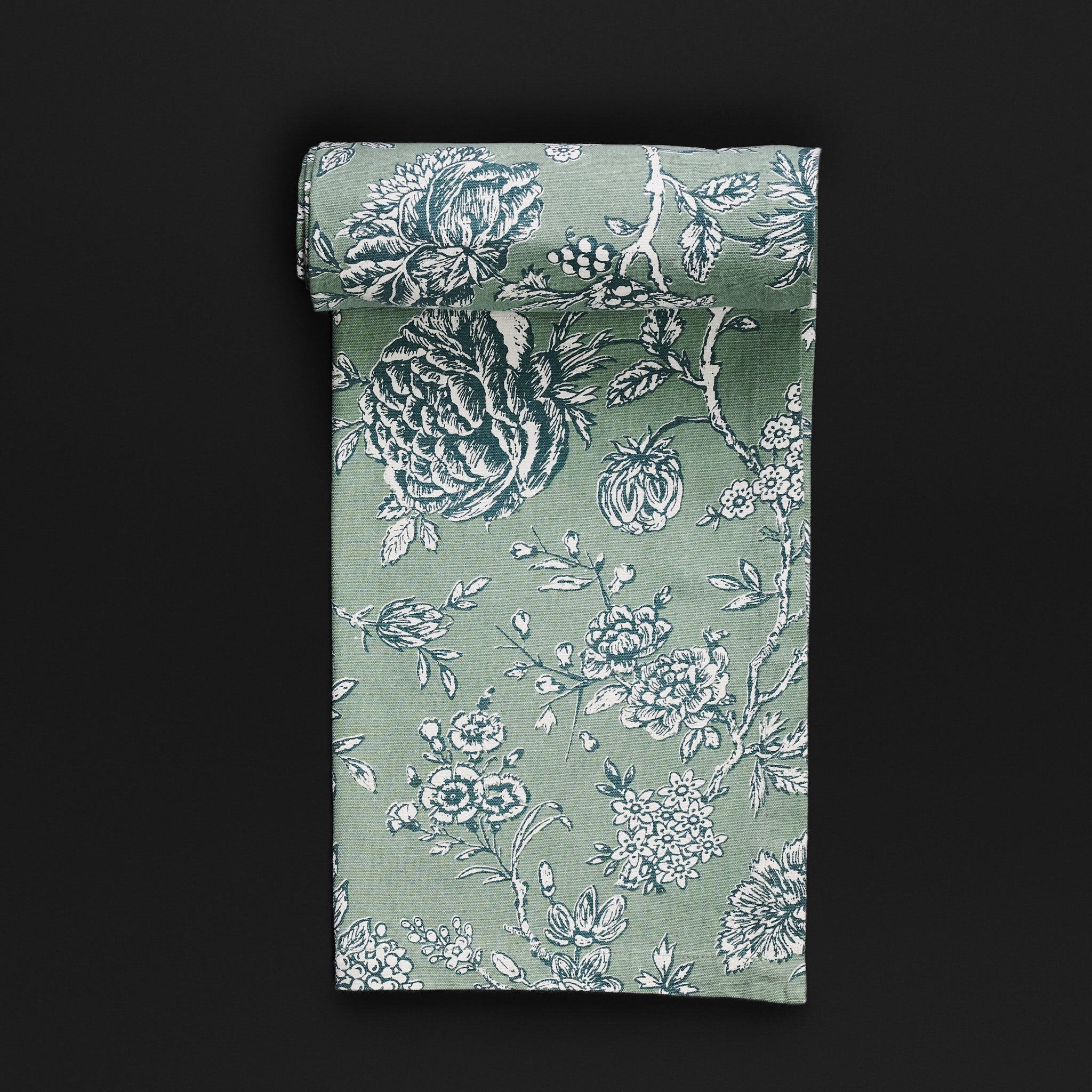 Ayana Sage Green Reversible Table Runner