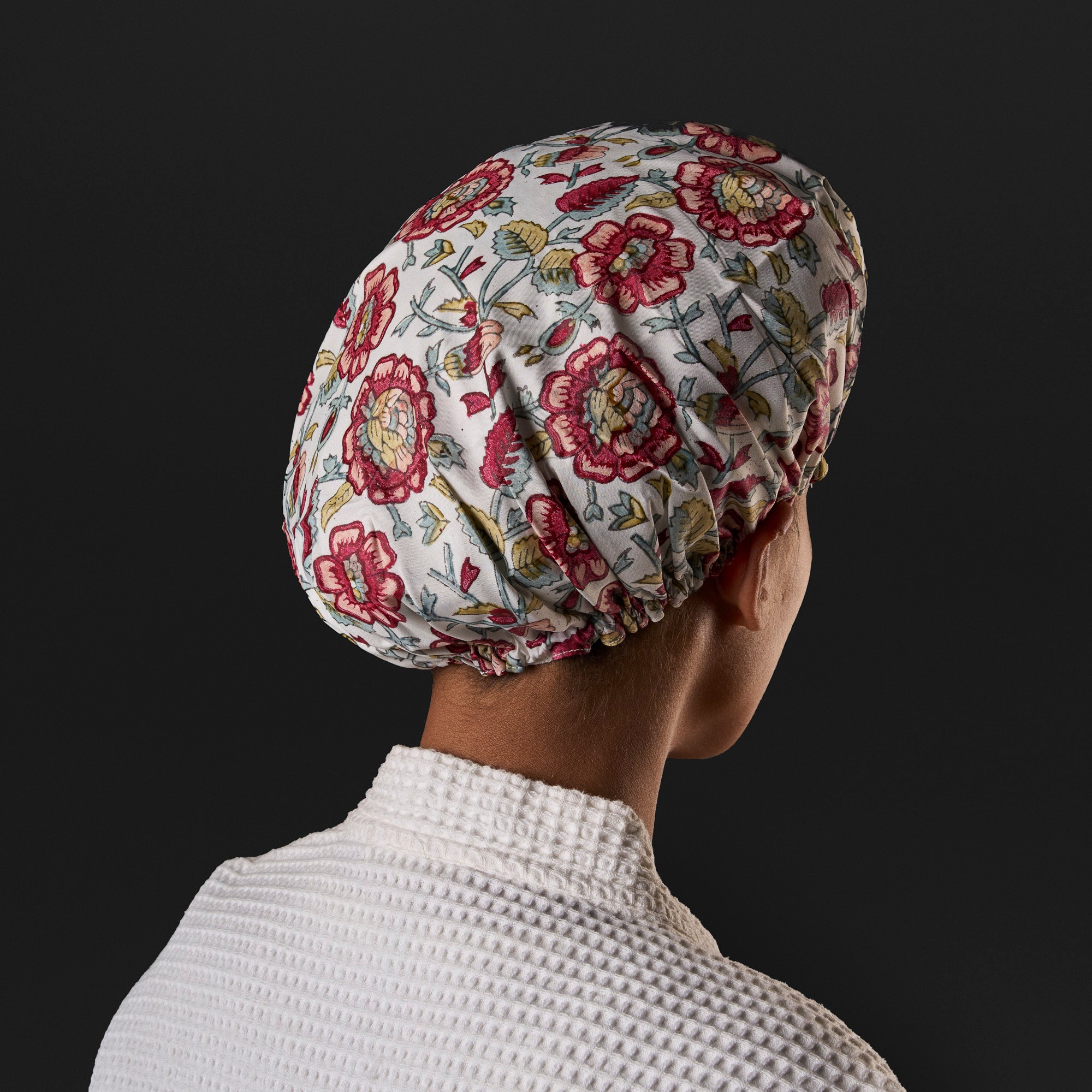 Zenia Crimson Shower Cap