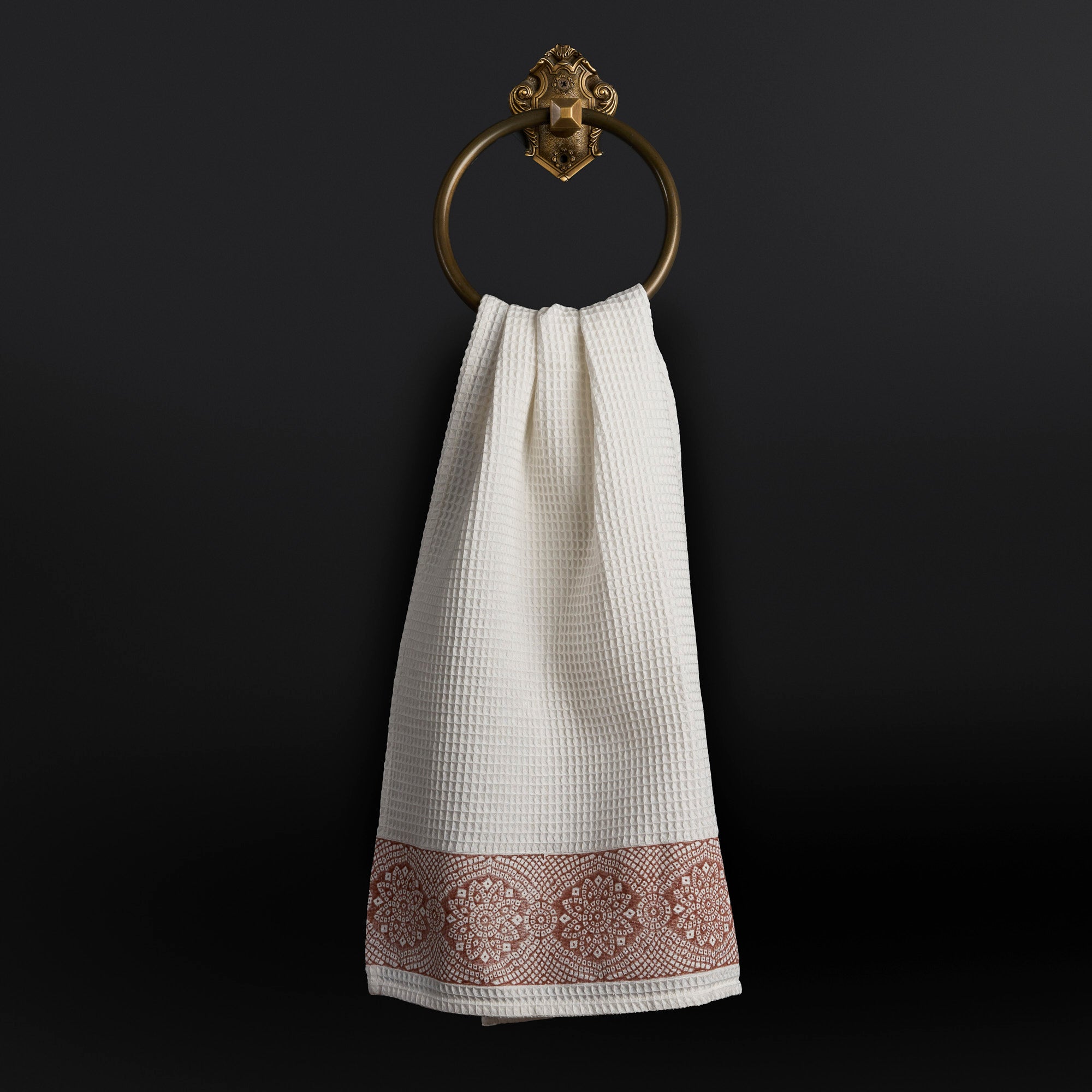 Mosaic Clay Hand Towels