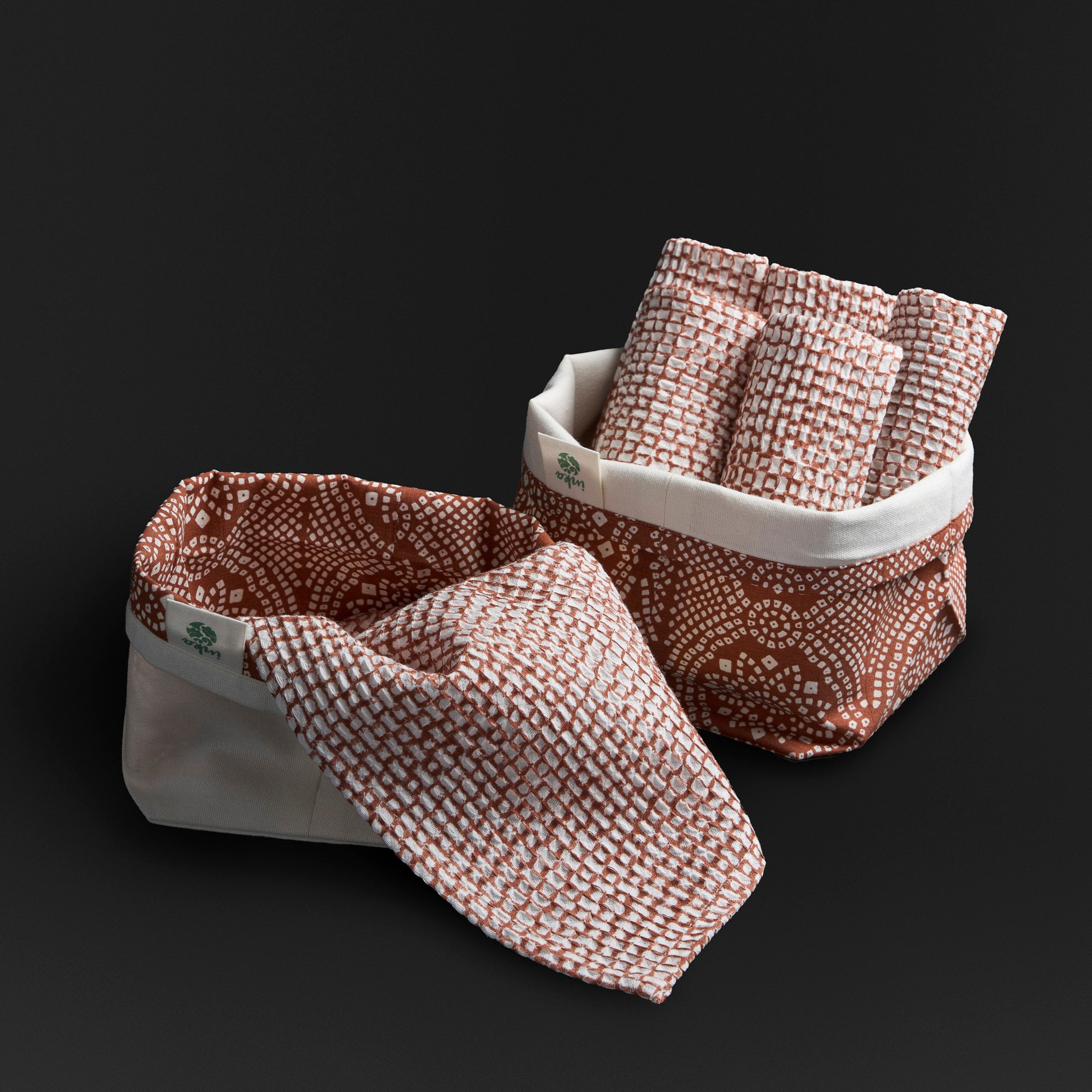 Mosaic Clay Round Vanity Trays