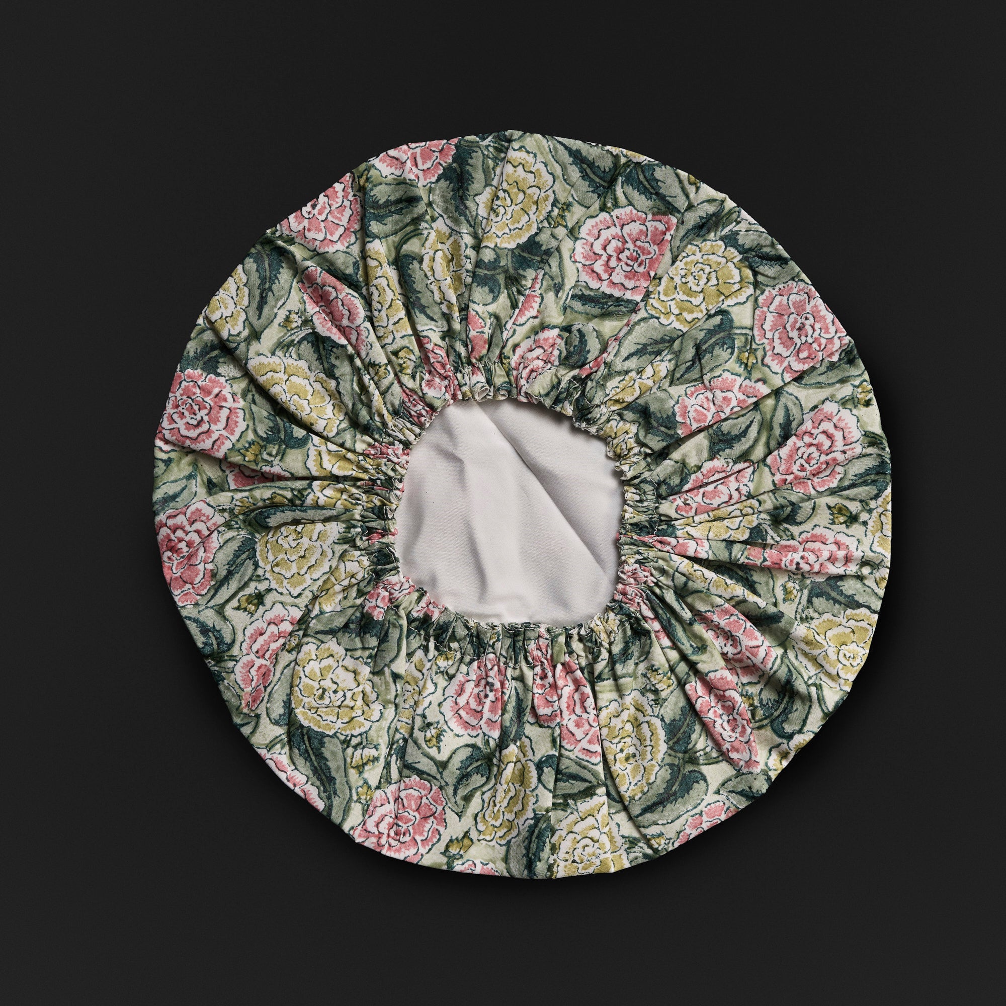 Dahlia Lime Shower Cap