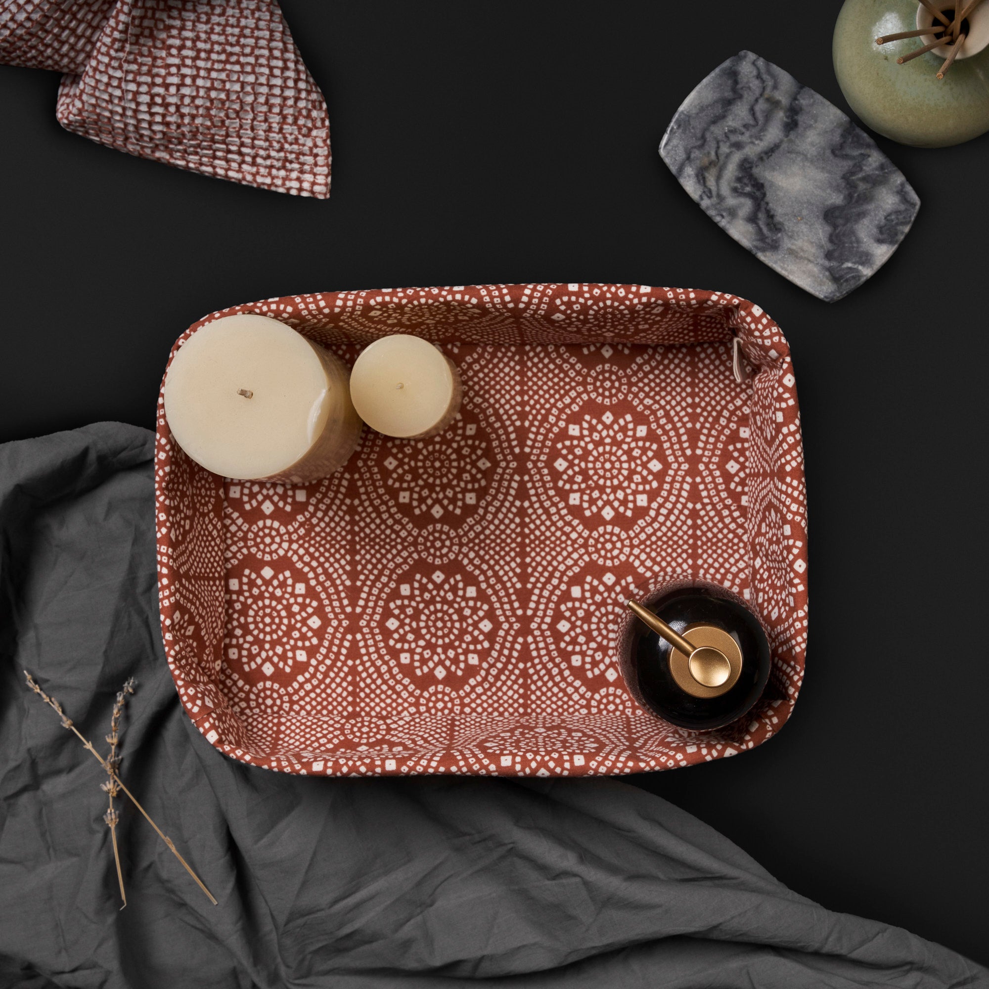 Mosaic Clay Towel Set