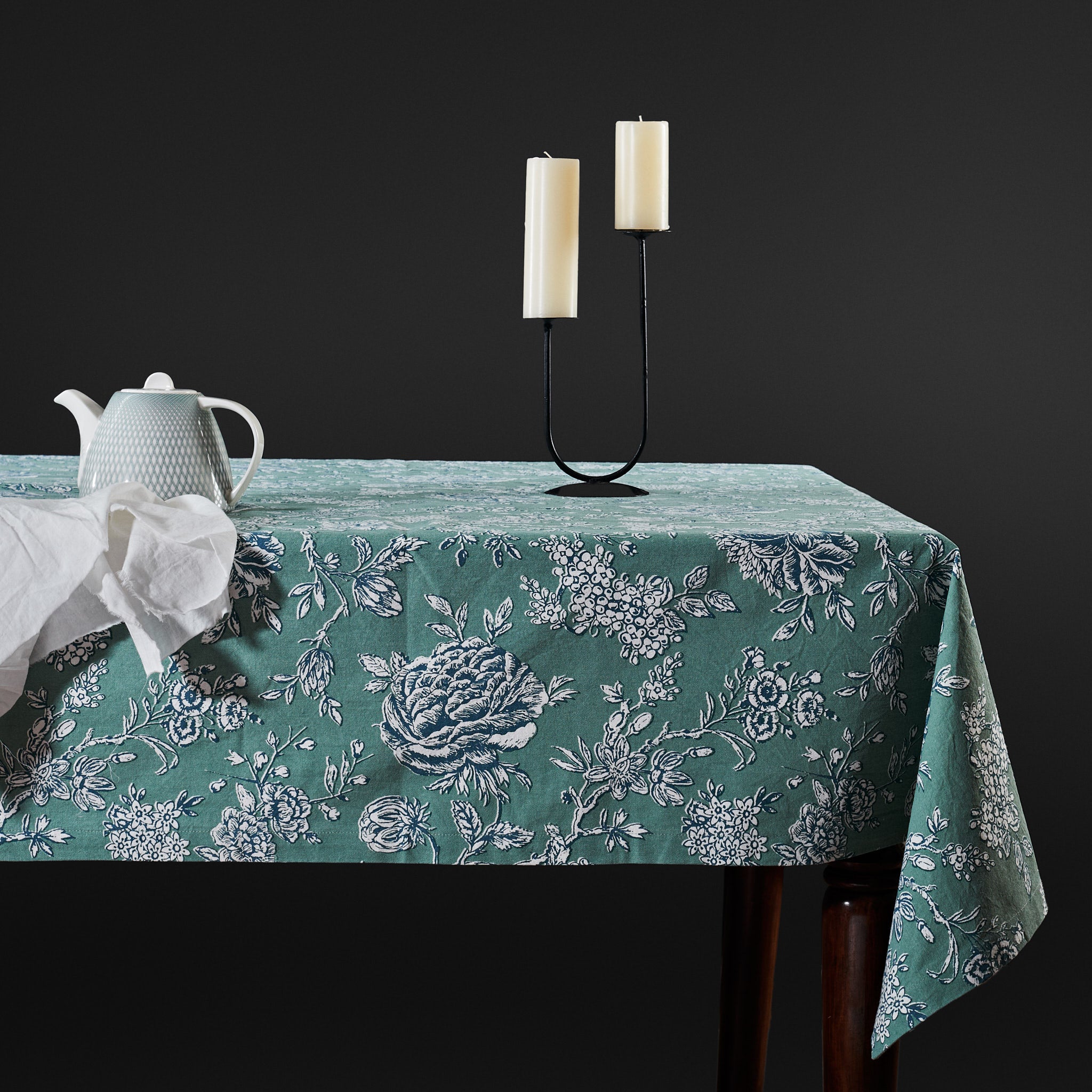 Ayana Sage Green Tablecloth