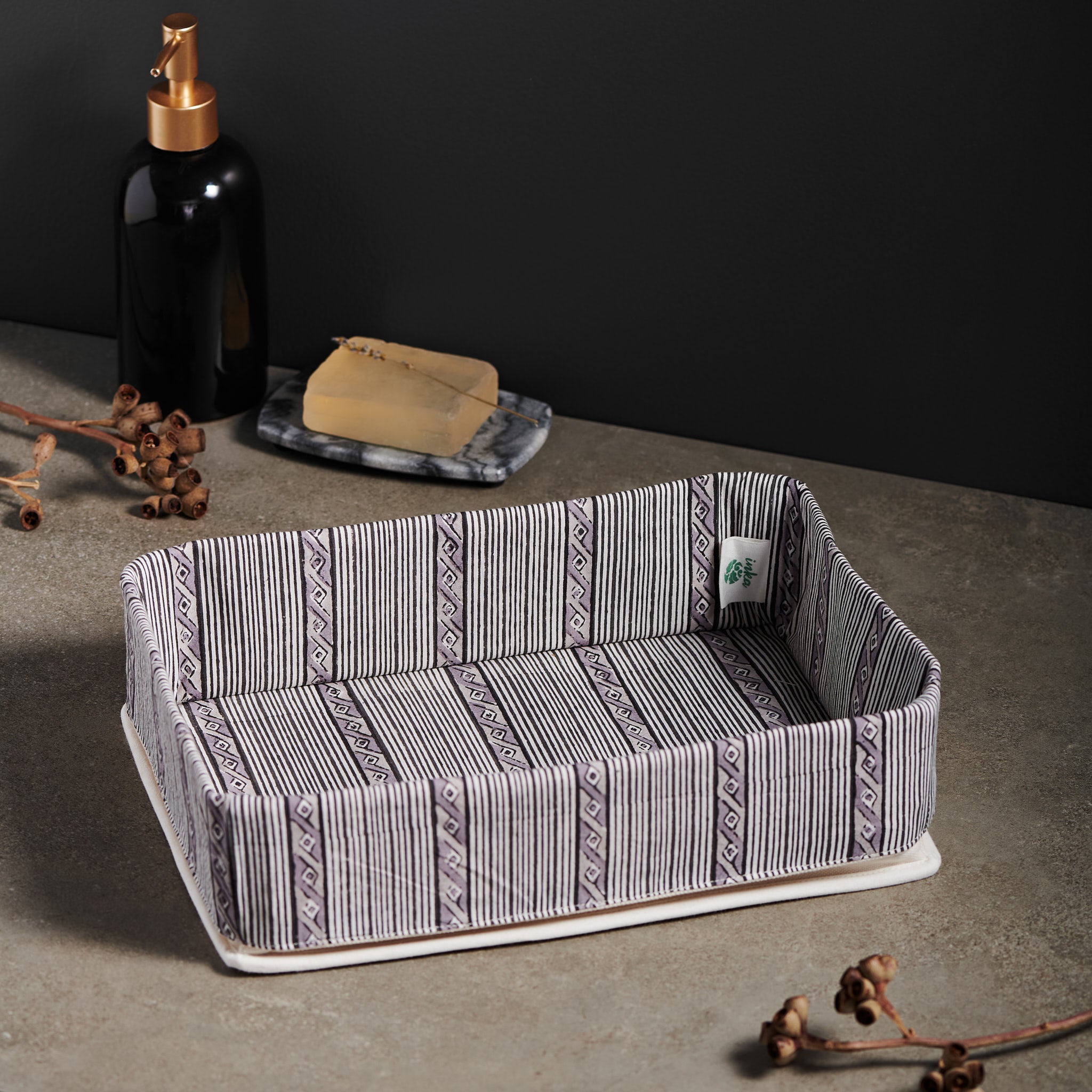 Tula Charcoal Grey Towel Set