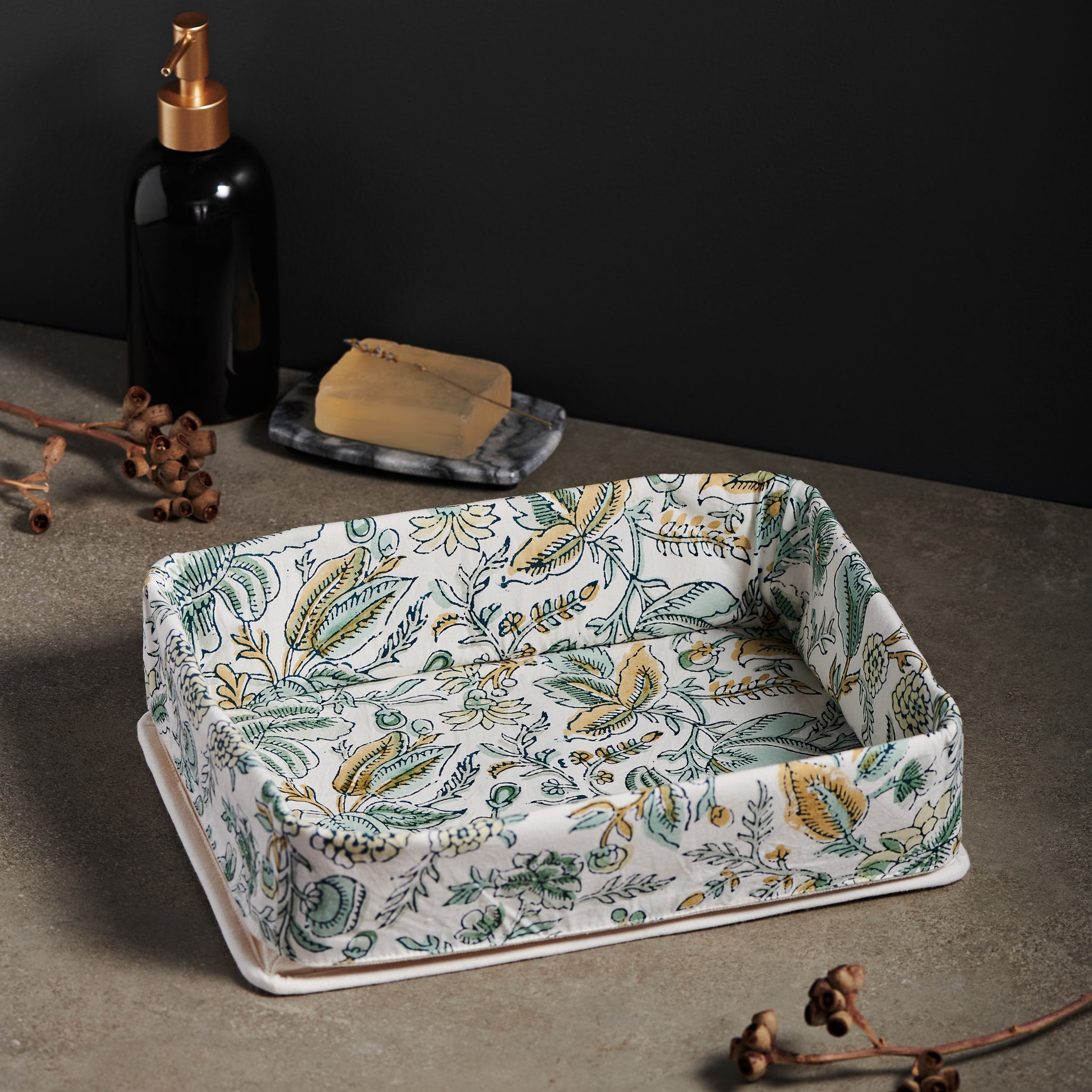 Jamila Green Towel Set
