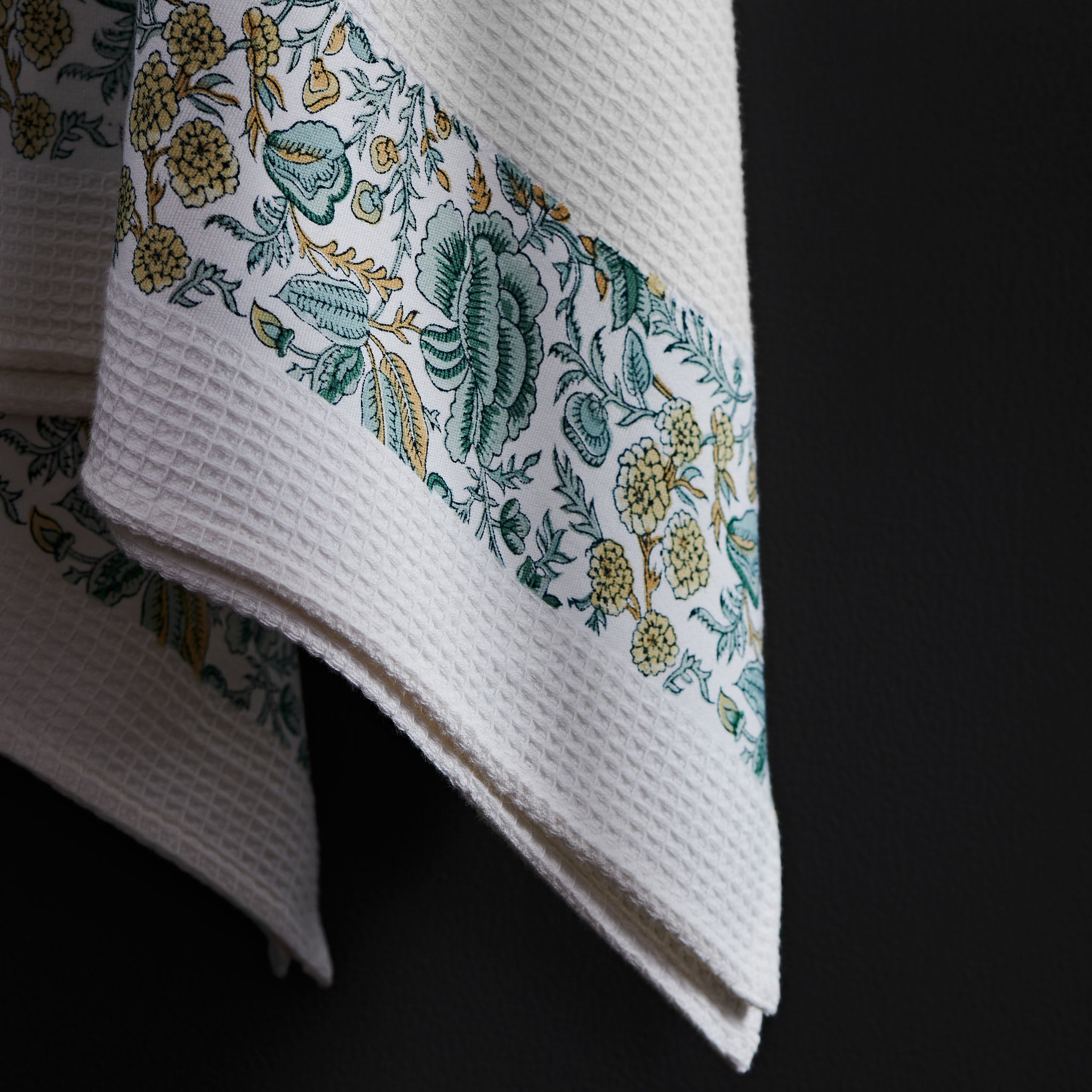 Jamila Green Bath Towel