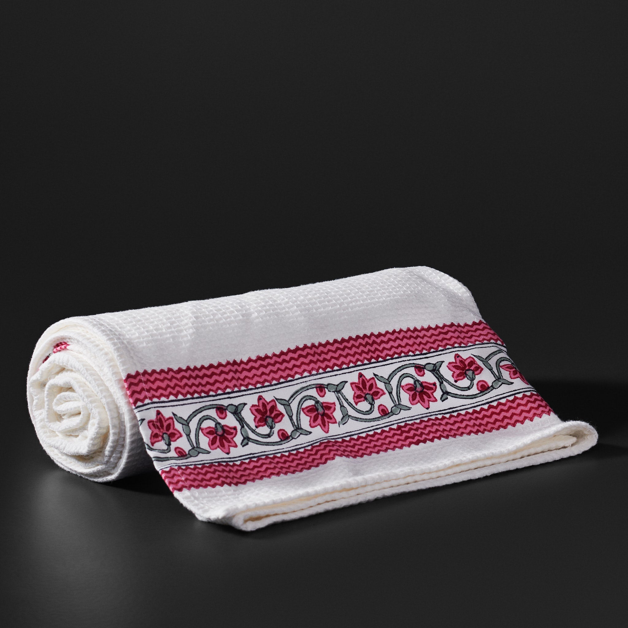 Ruhi Raspberry Pink Bath Towel