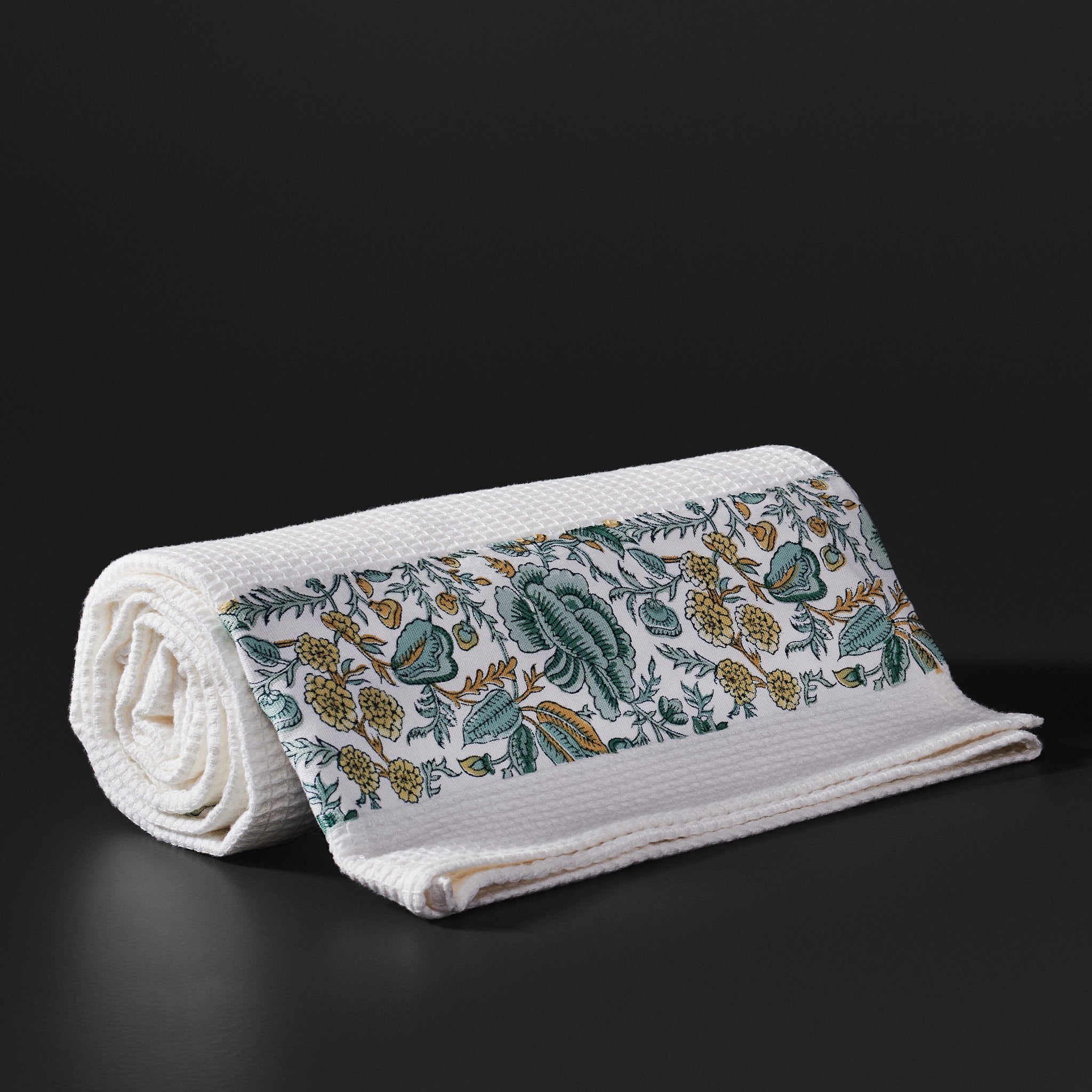 Jamila Green Bath Towel