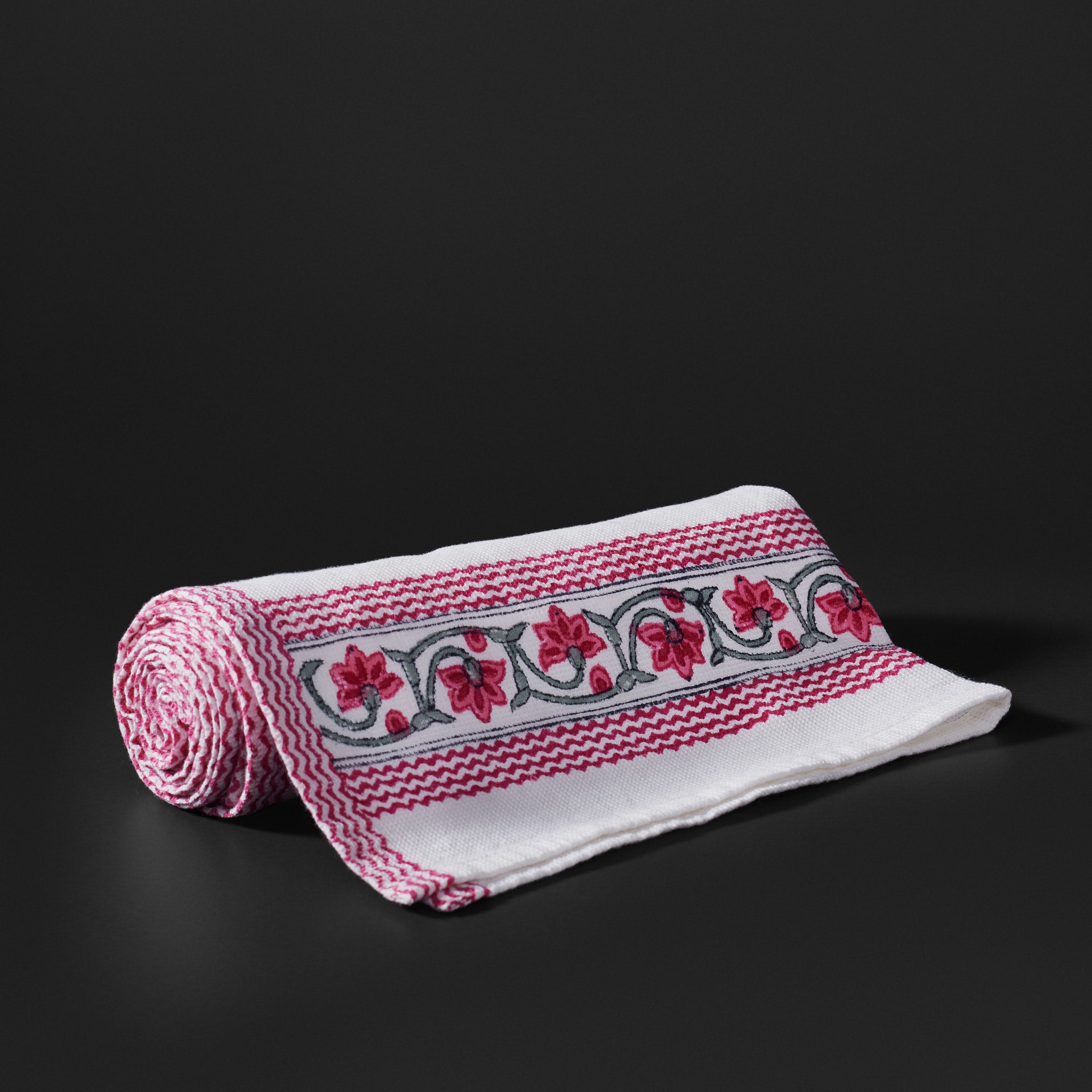 Ruhi Raspberry Pink Shampoo Towel