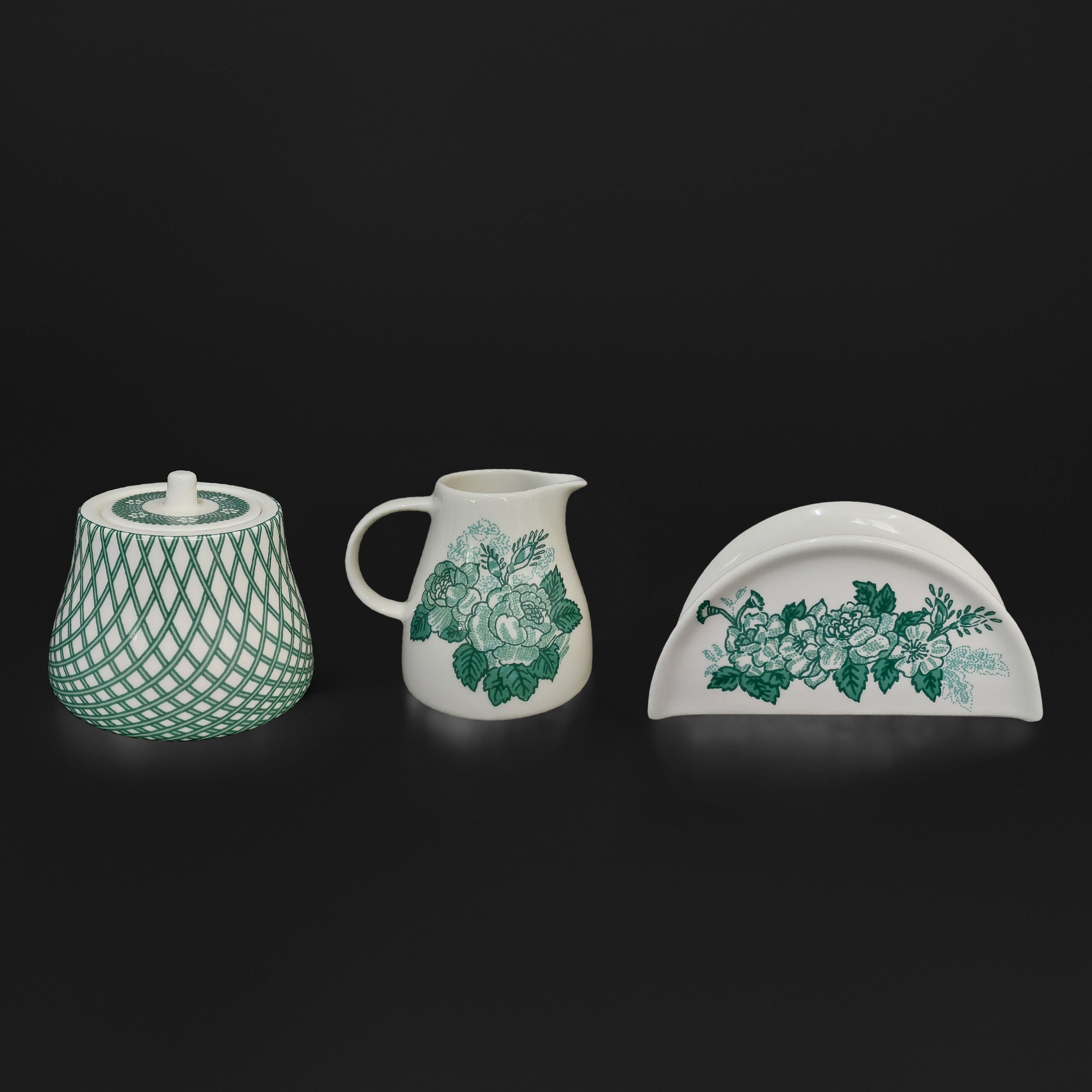 Renata Emerald Green Tea Service Set