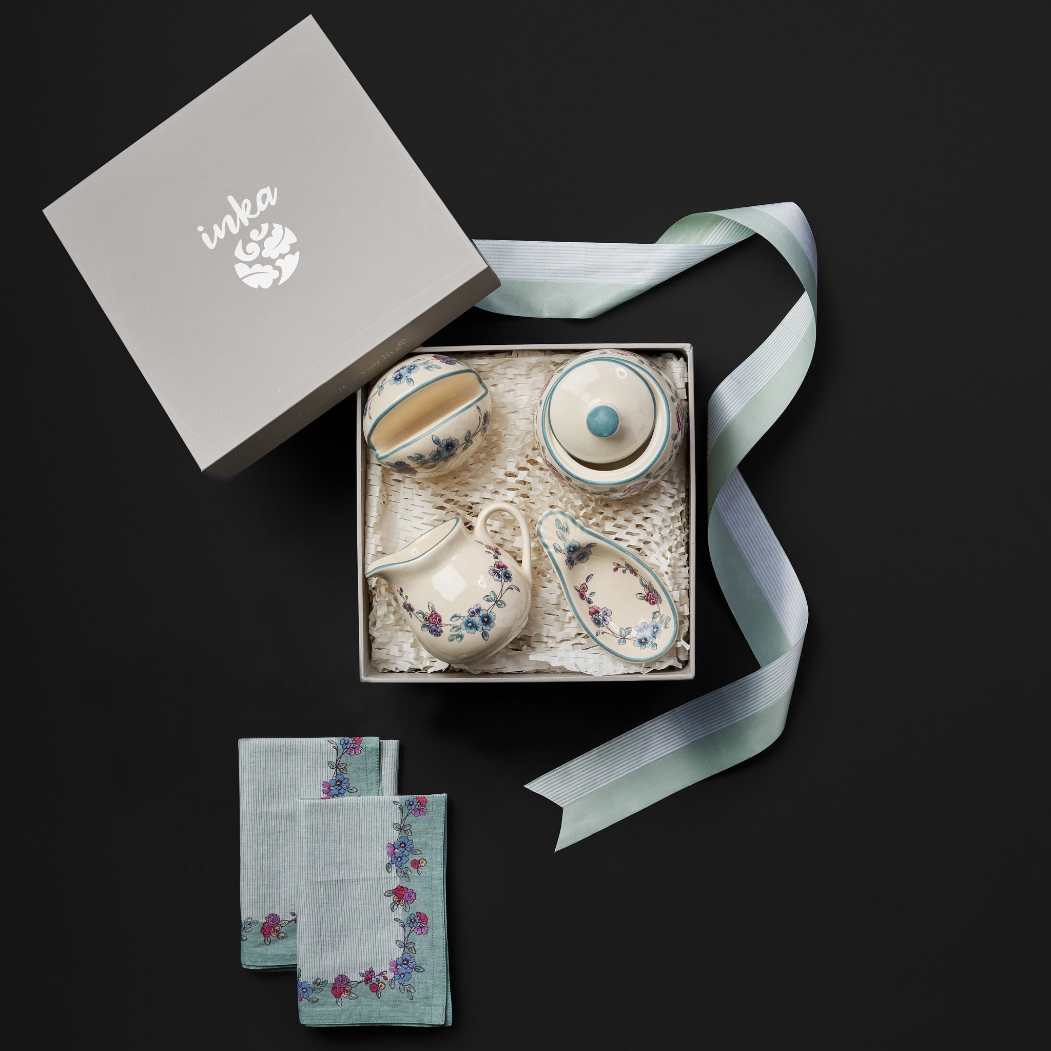 Mala Multicolour Tea Service Gift Set