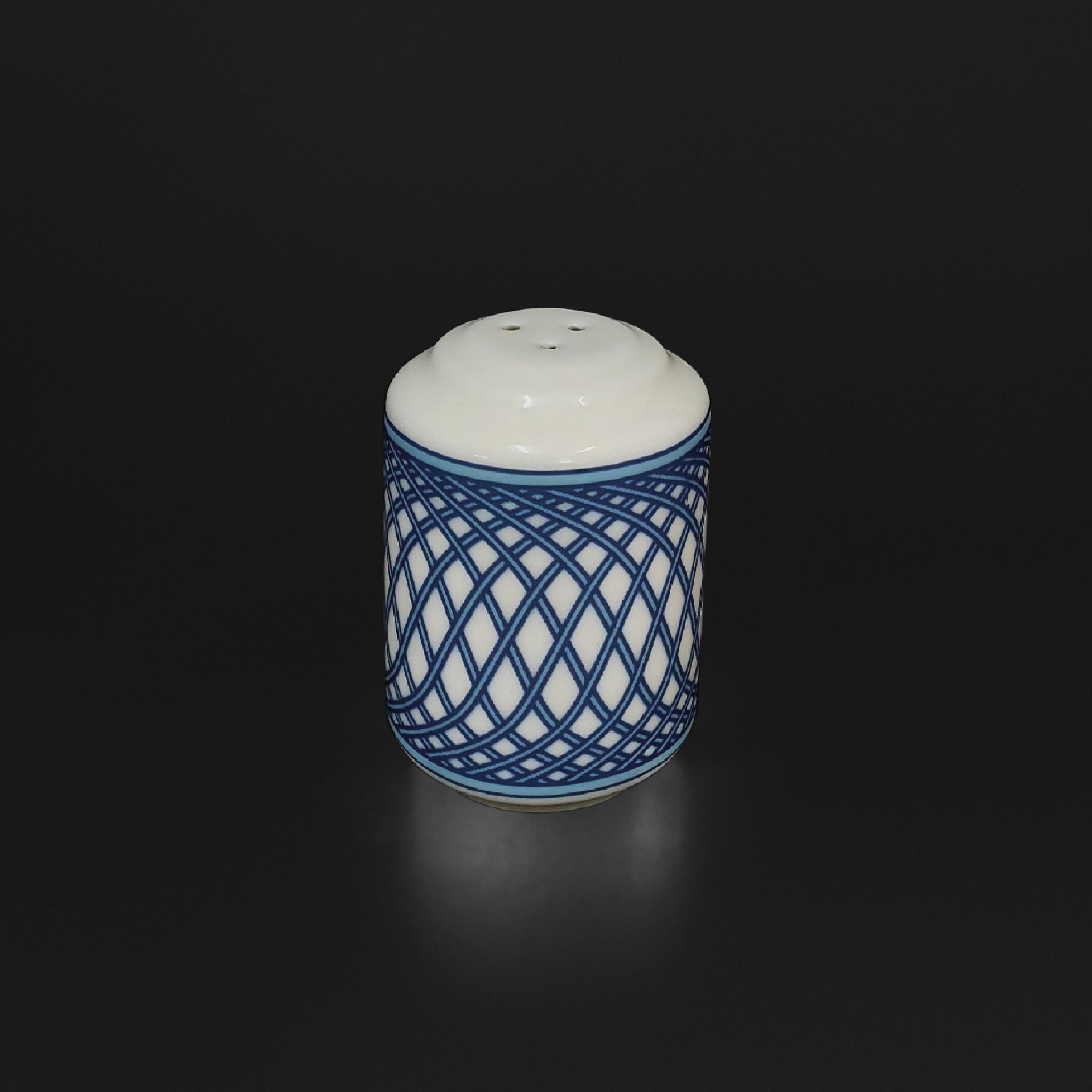Renata China Blue Condiment Set