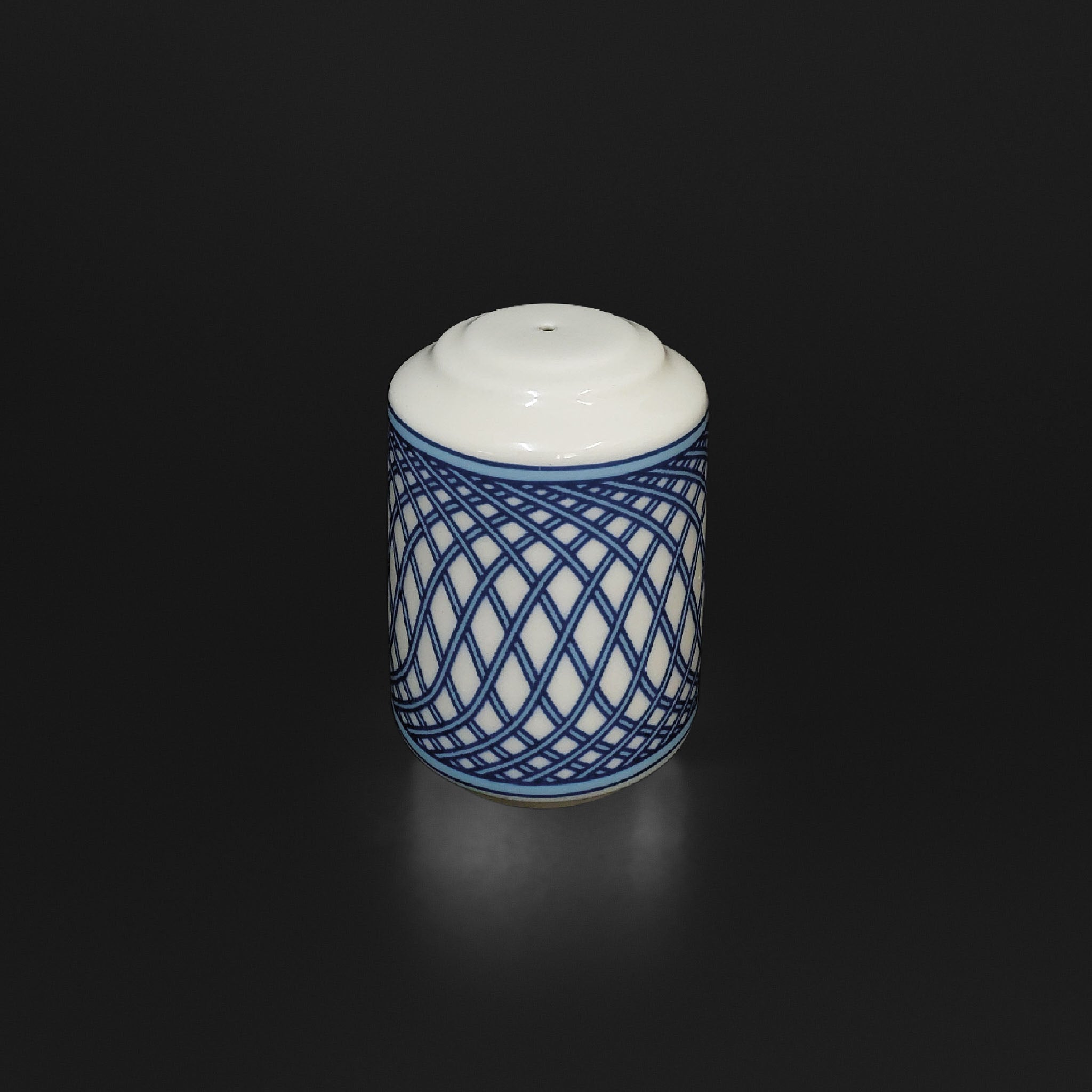 Renata China Blue Condiment Set