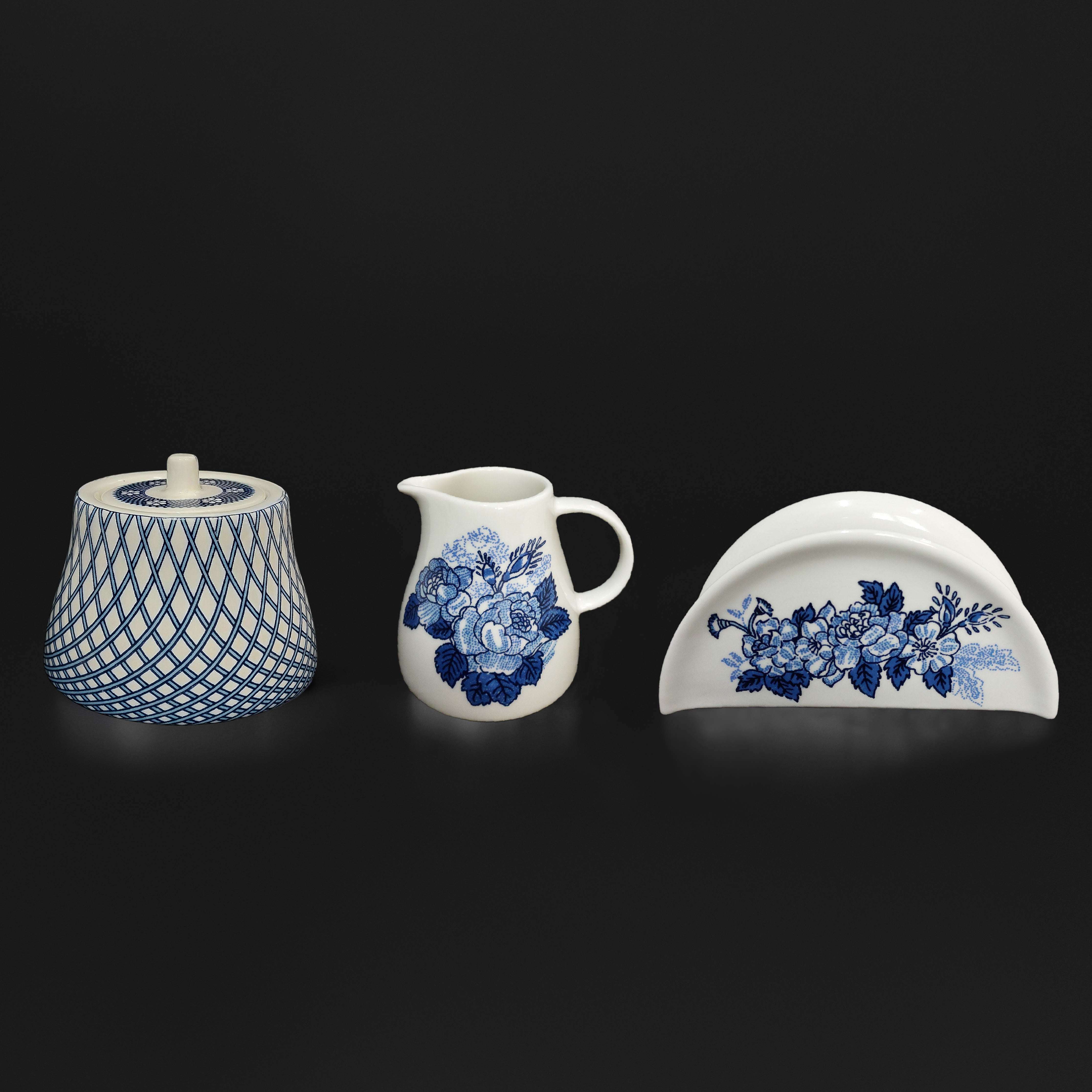 Renata China Blue Tea Service Set