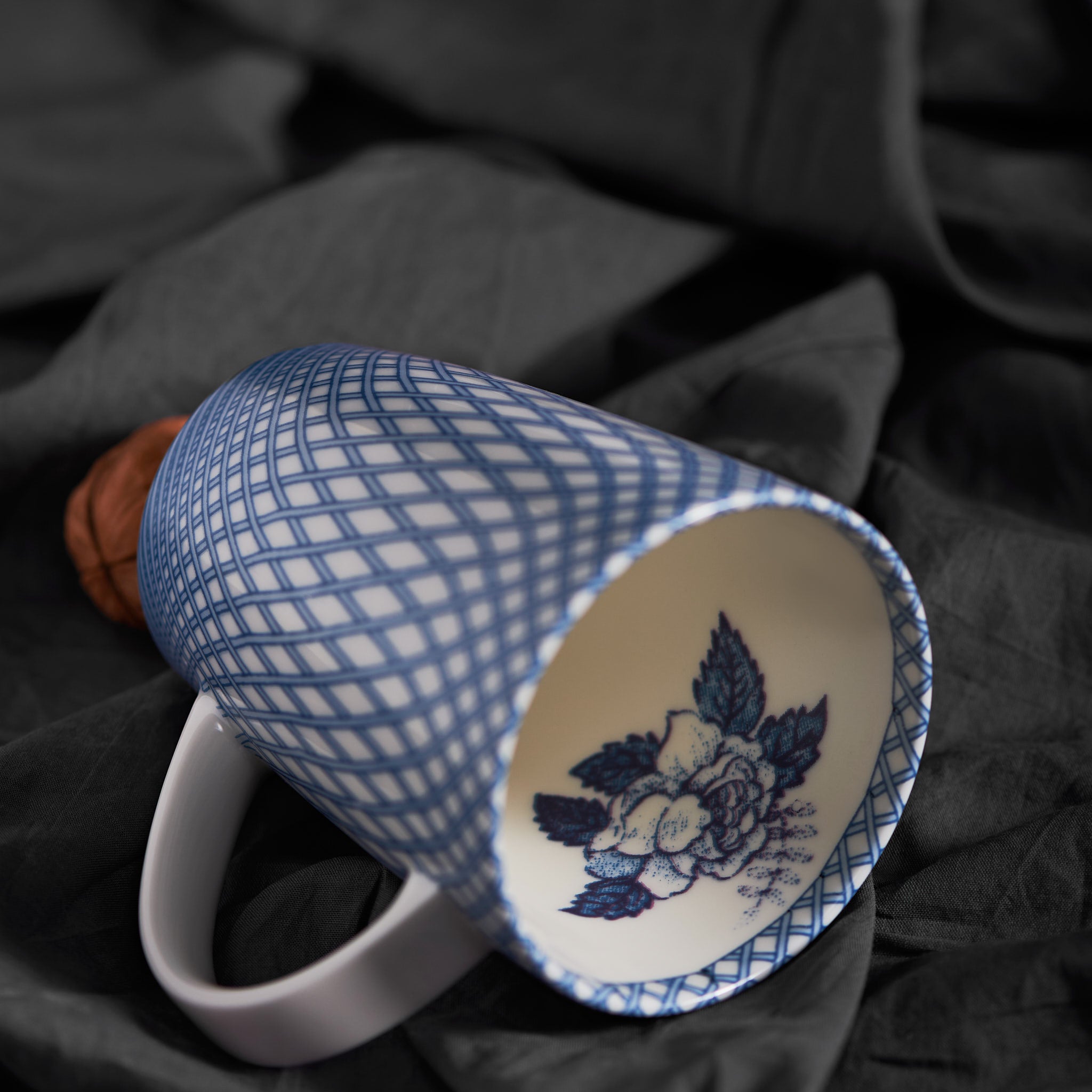 Renata Blue Mug for 2 Gift Set