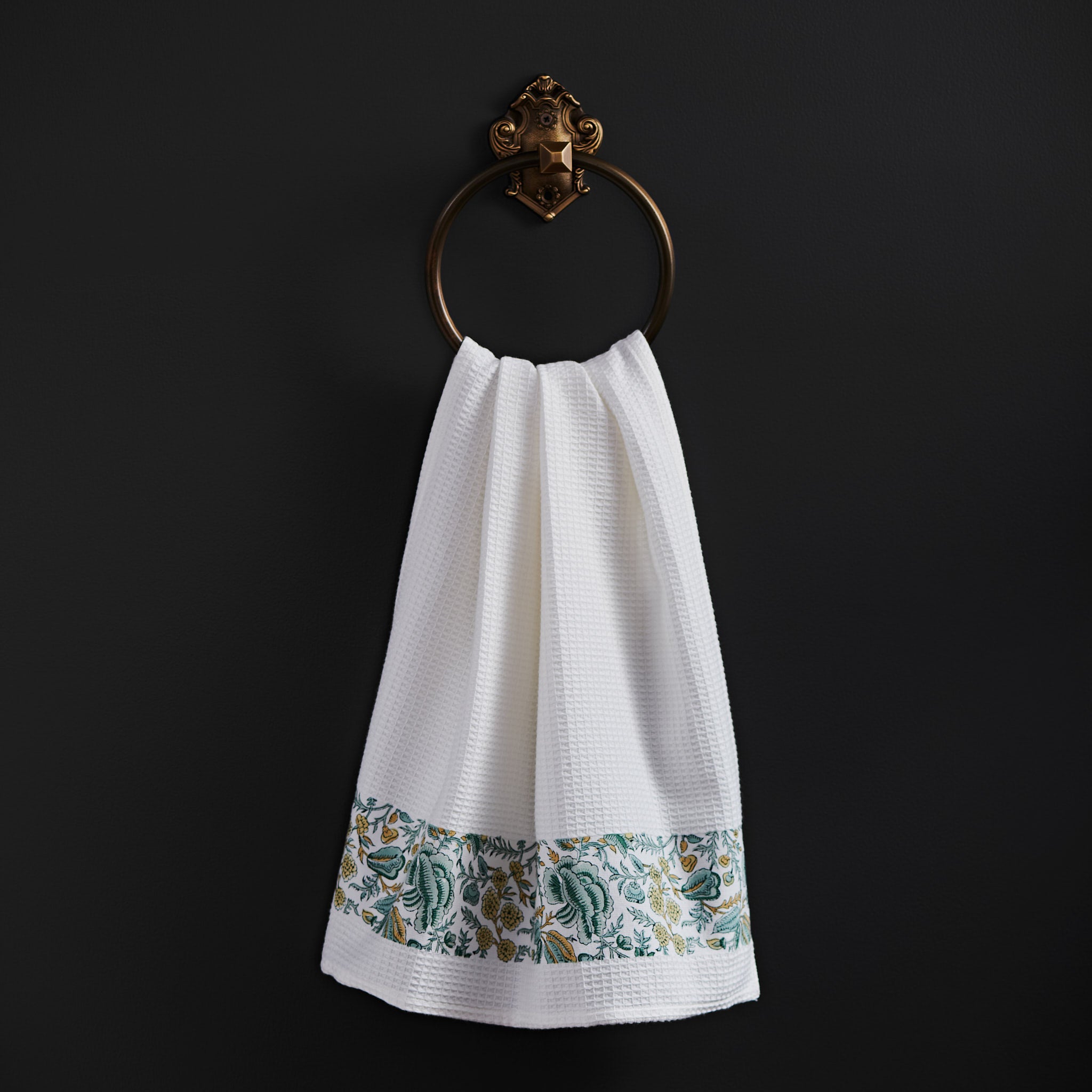 Jamila Green Hand Towels