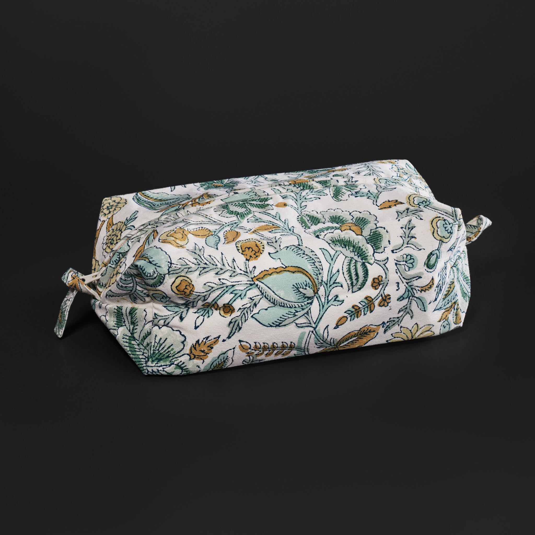 Jamila Green Travel Pouches