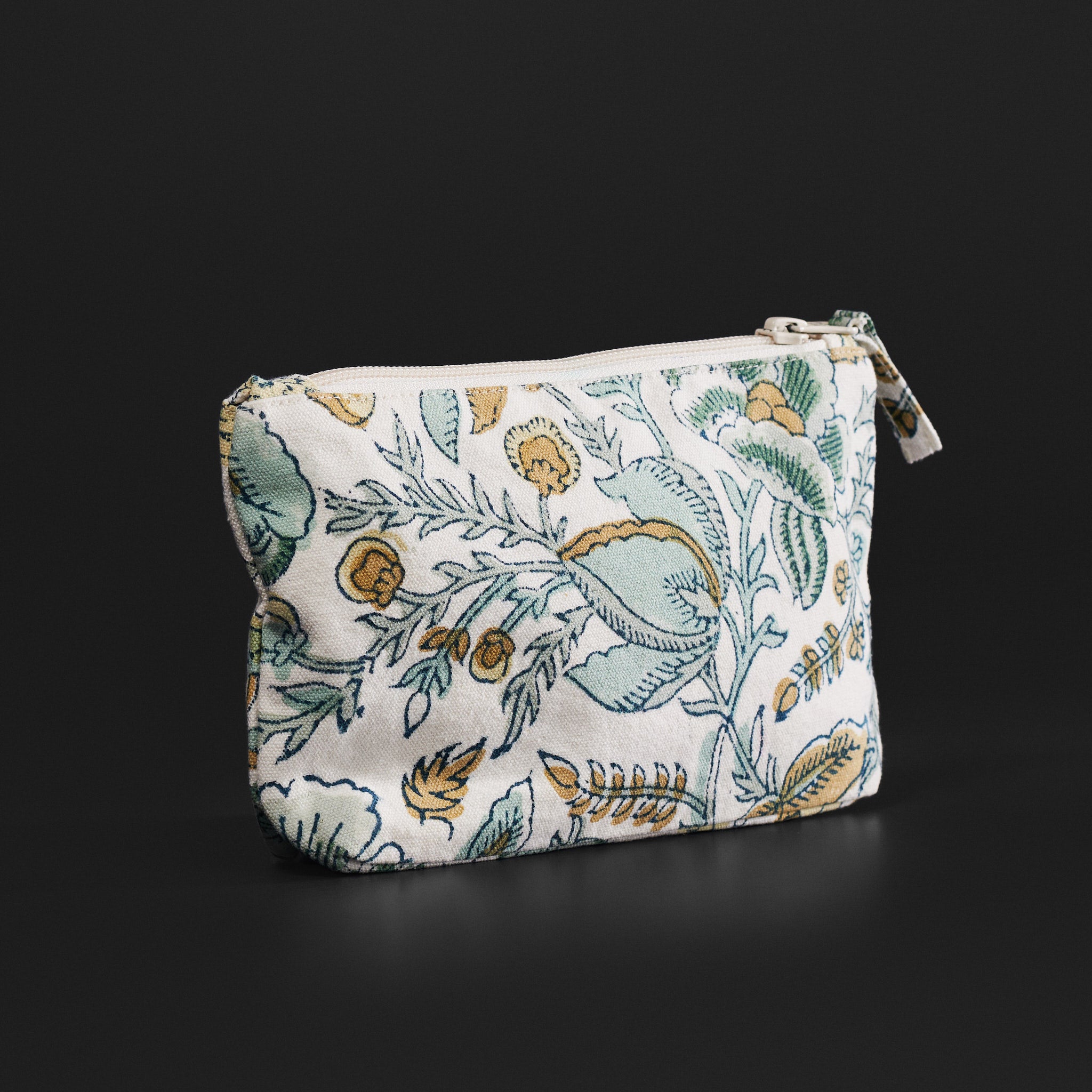 Jamila Green Travel Pouches