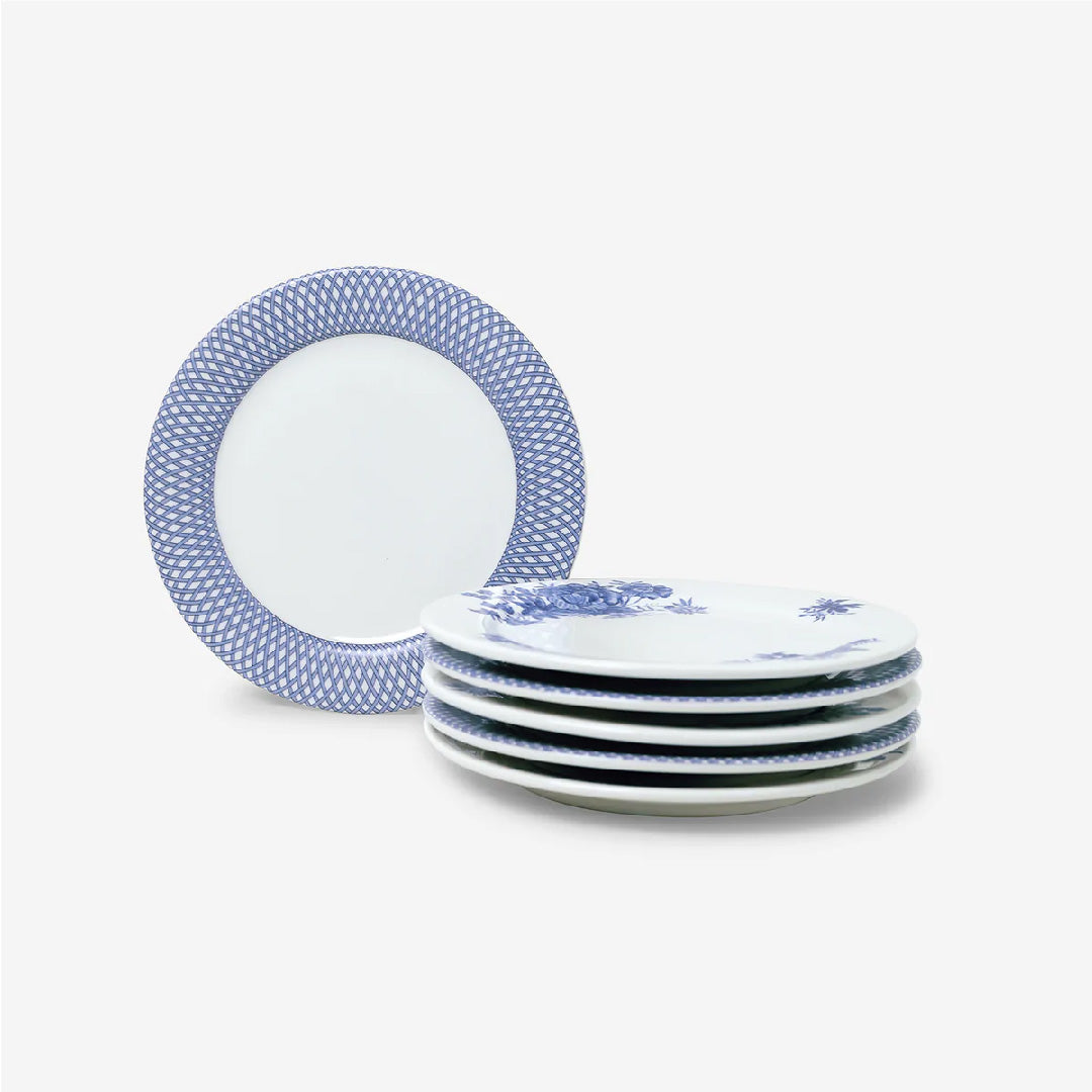 Renata China Blue Breakfast for 2 Gift Set