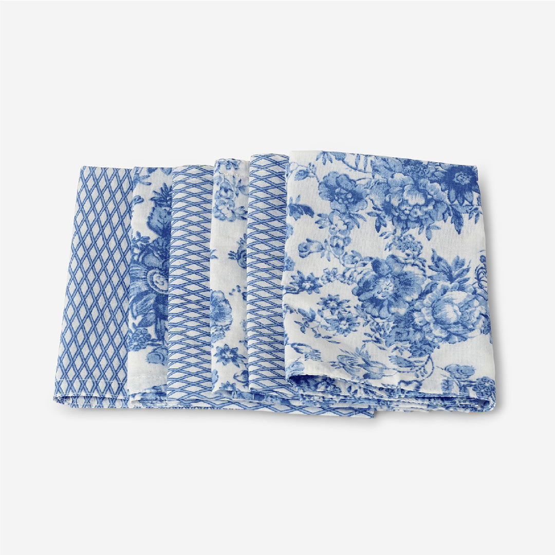 Renata China Blue Breakfast for 2 Gift Set