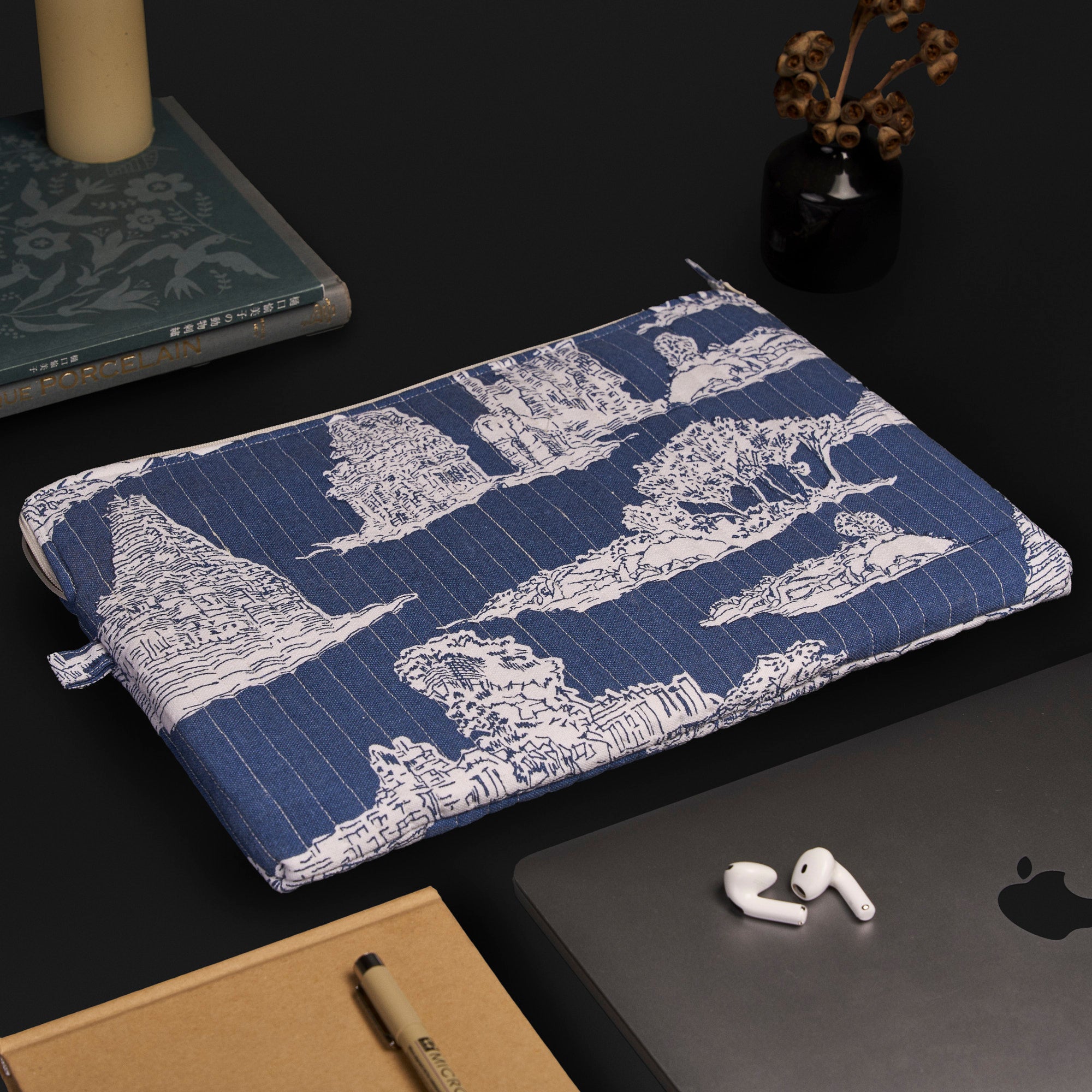 Vedika Indigo Laptop Sleeve