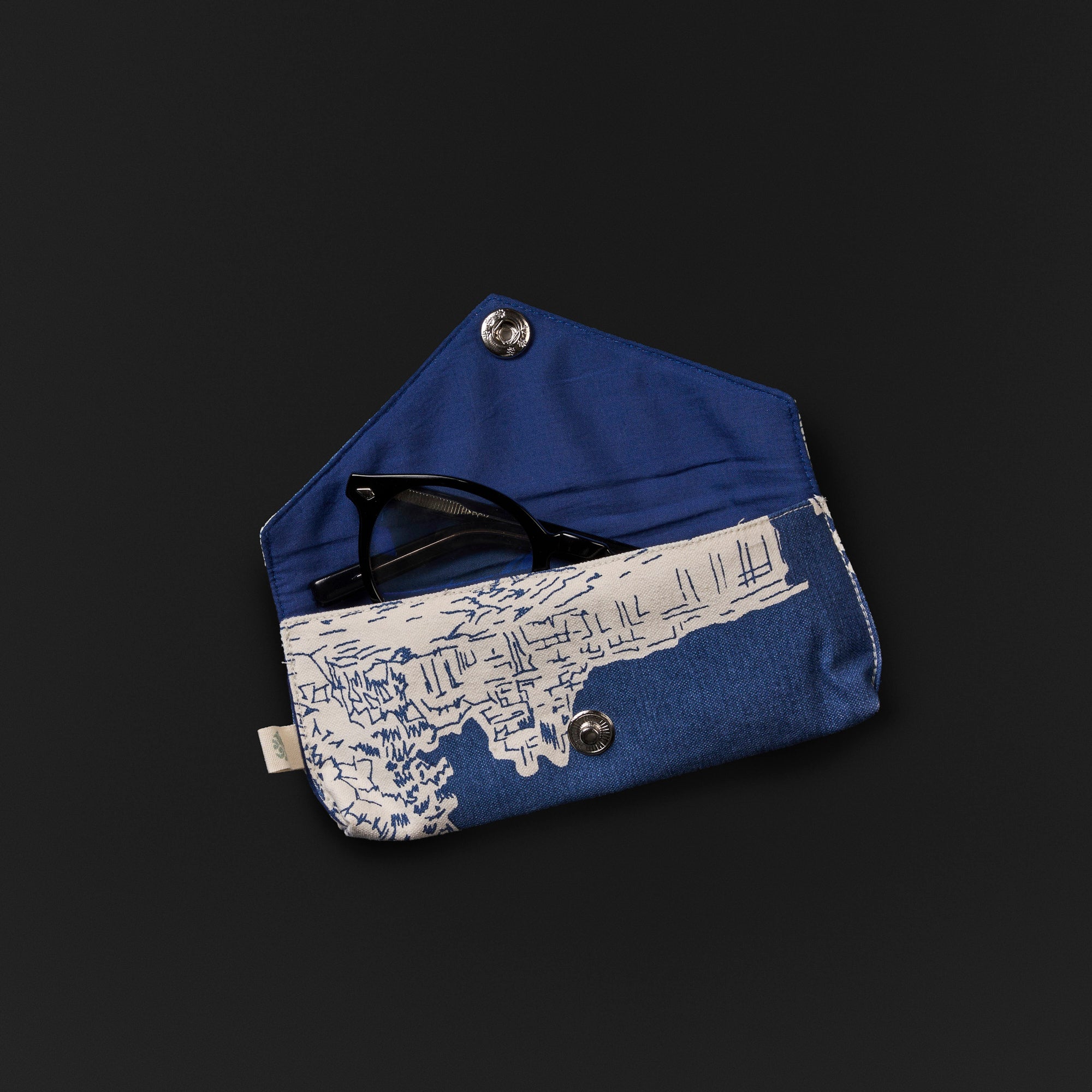 Vedika Indigo Spectacle Case