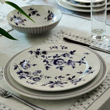 Everrose Midnight Blue Dinner Plate Set (Set of 2)