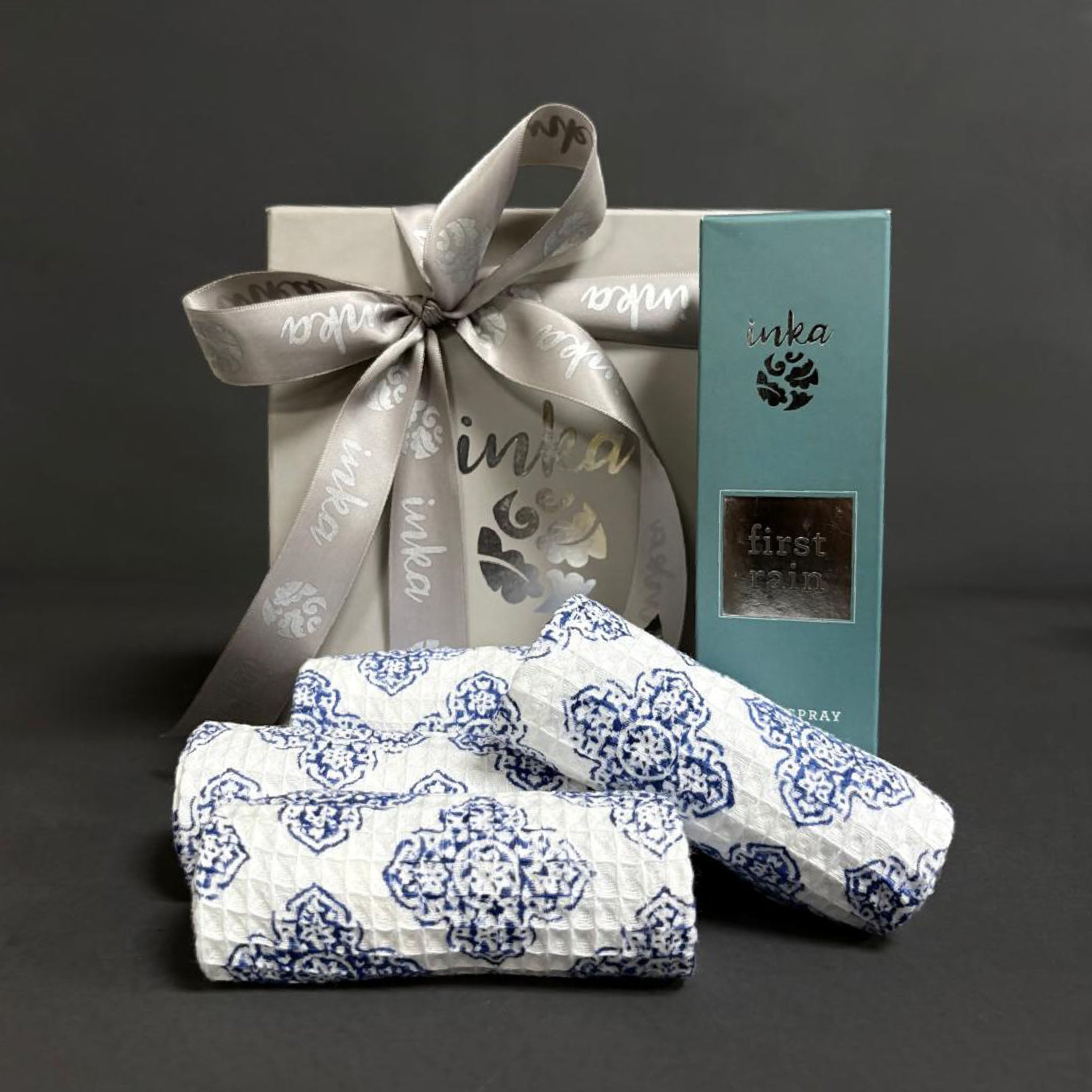 Powder Room Fragrance Gift Set- Jali Indigo