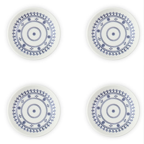Everrose Midnight Blue Small Dish Set (Set of 4)