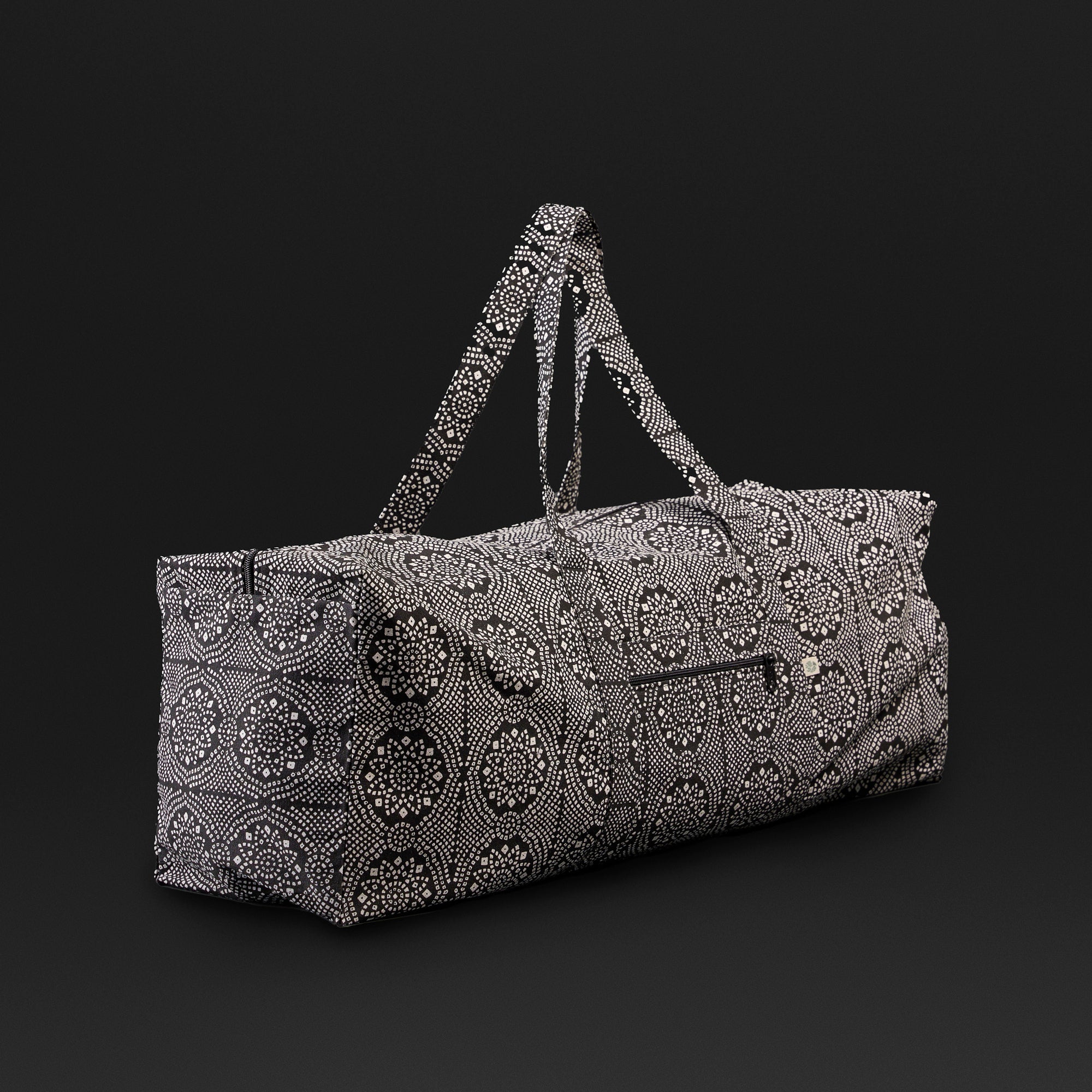 Mosaic Carbon Black Yoga Bag