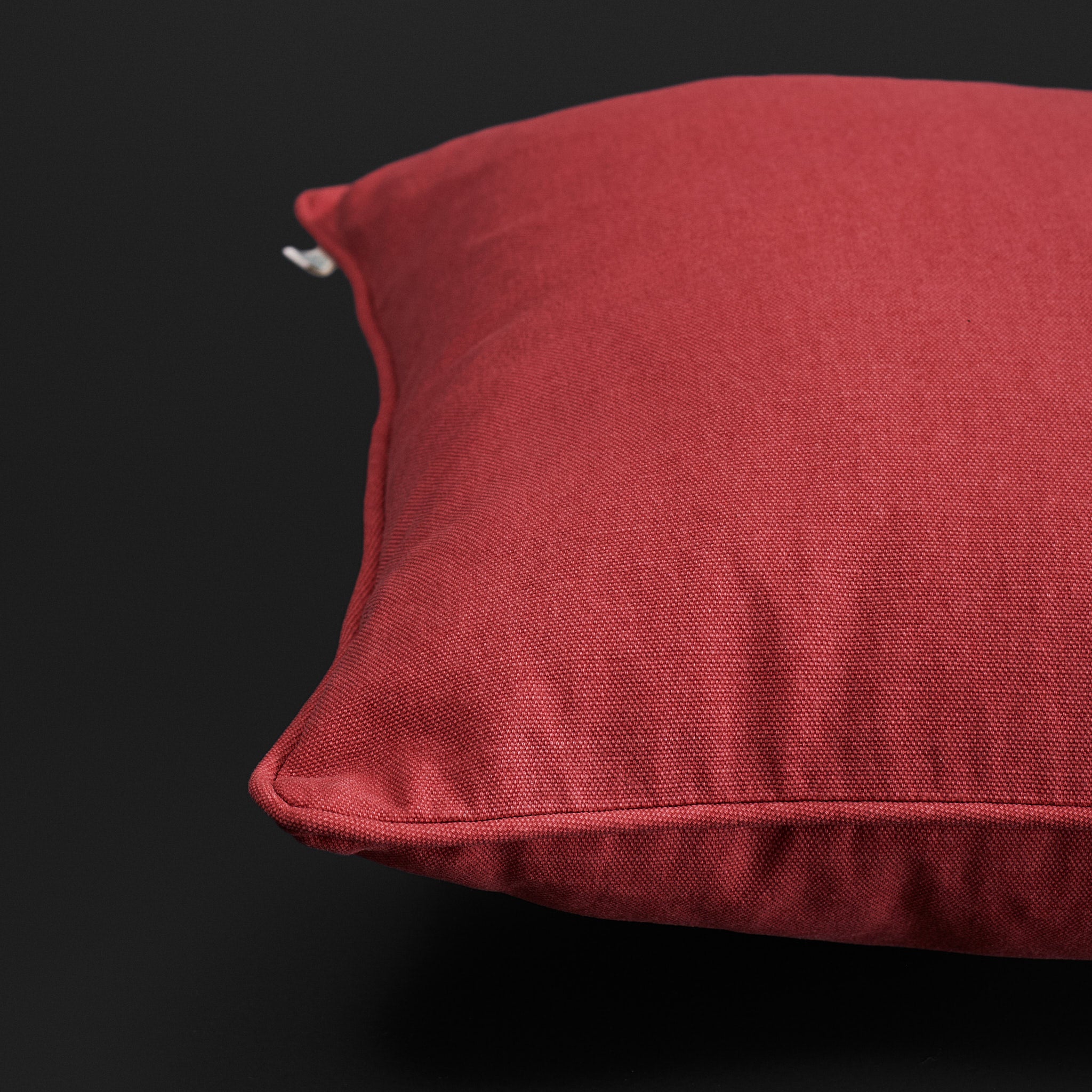 Solid Coral Cushion