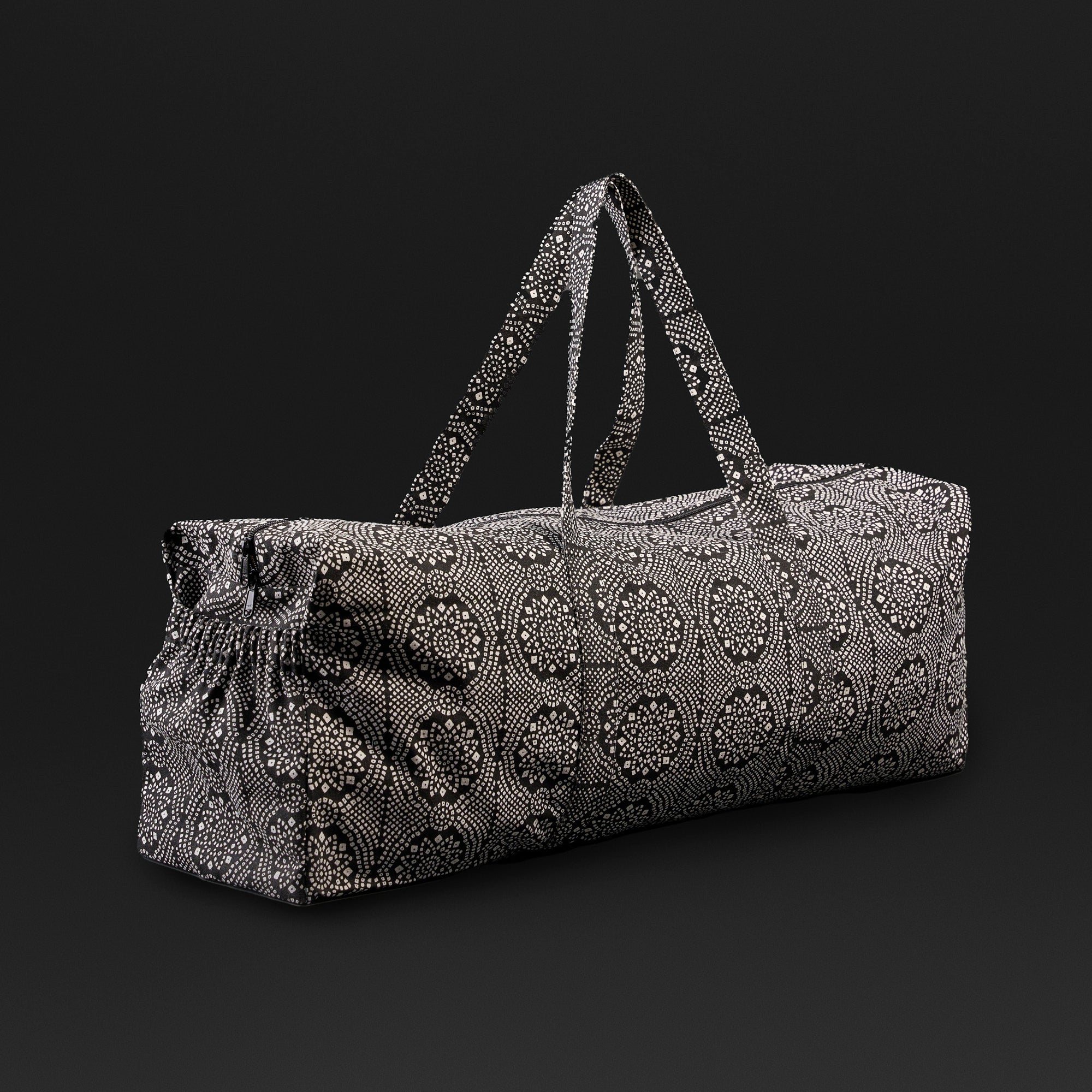 Mosaic Carbon Black Yoga Bag