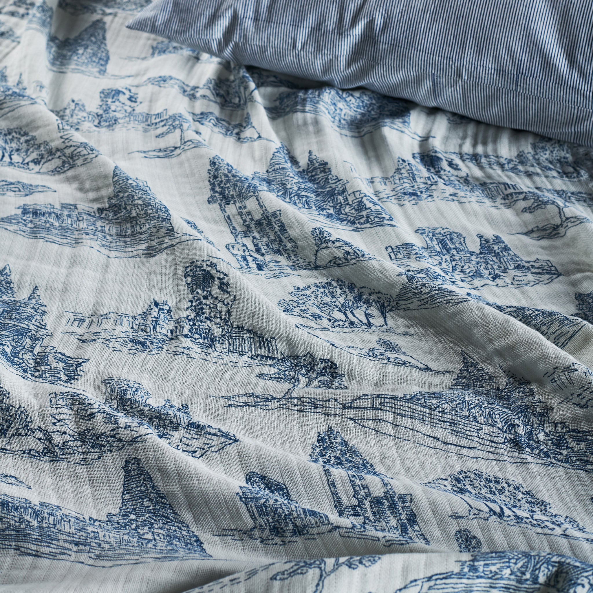 Vedika Indigo Throw